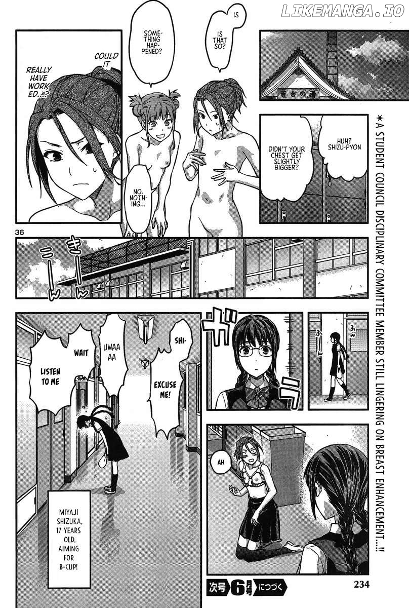 Seitokai Fukukaichou Yagami Sayuri wa Ganbatte Iru! Chapter 7 - page 37