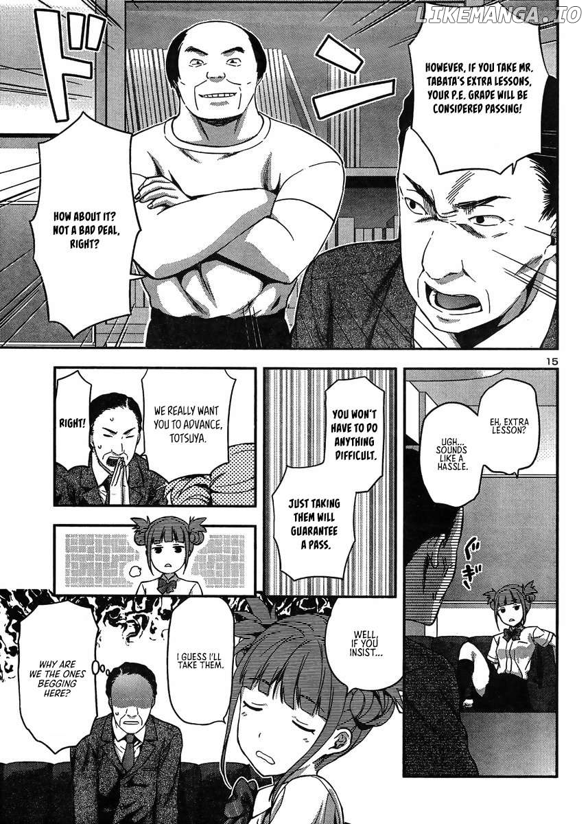 Seitokai Fukukaichou Yagami Sayuri wa Ganbatte Iru! Chapter 8 - page 16