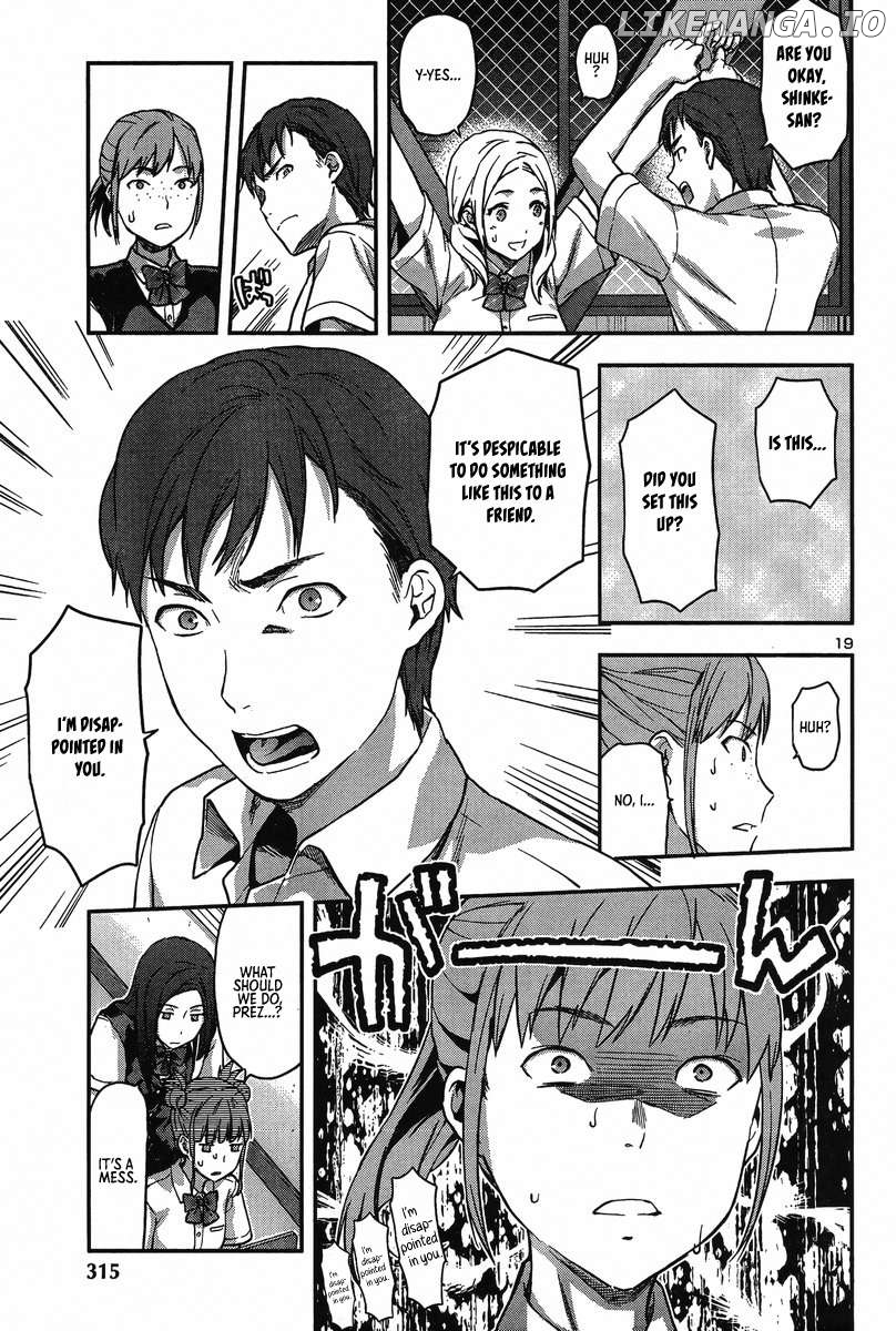 Seitokai Fukukaichou Yagami Sayuri wa Ganbatte Iru! Chapter 9 - page 22
