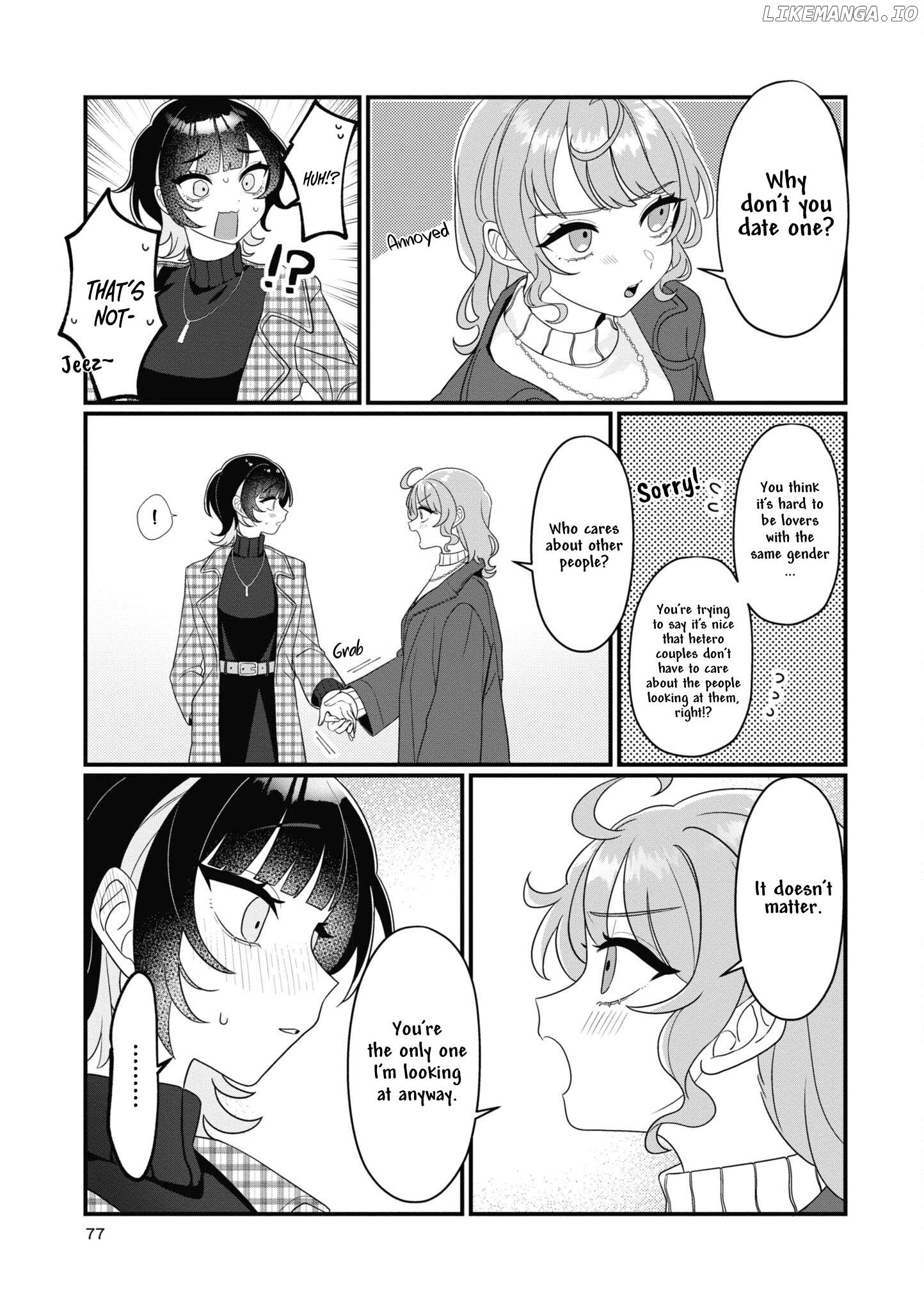 Koharu To Minato: Watashi No Partner Wa Onna No Ko Chapter 7 - page 7