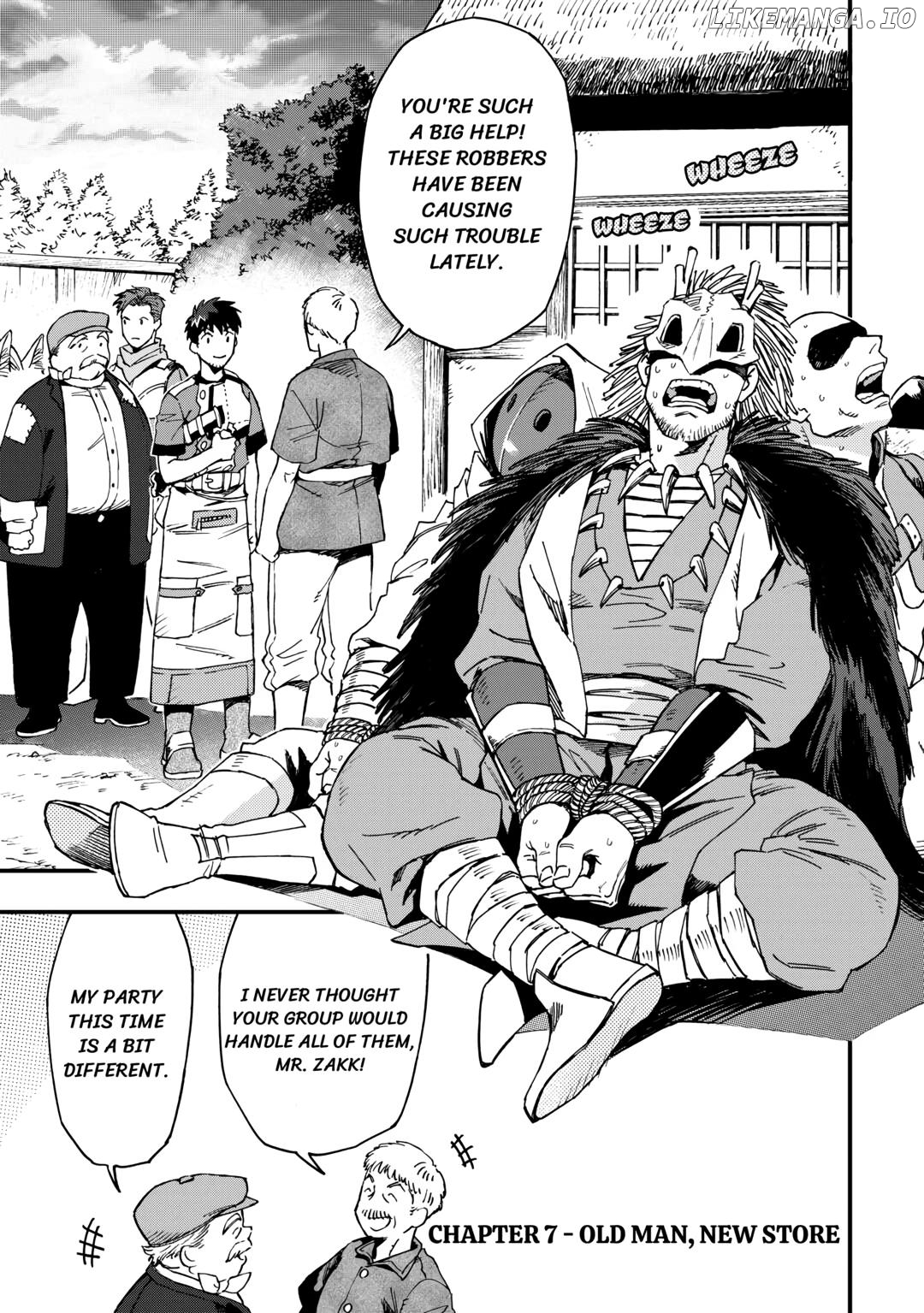 I May Be a Forty-something Old Guy, but Some Goddess Gave Me Nine Cheat Abilities! Chapter 7 - page 1