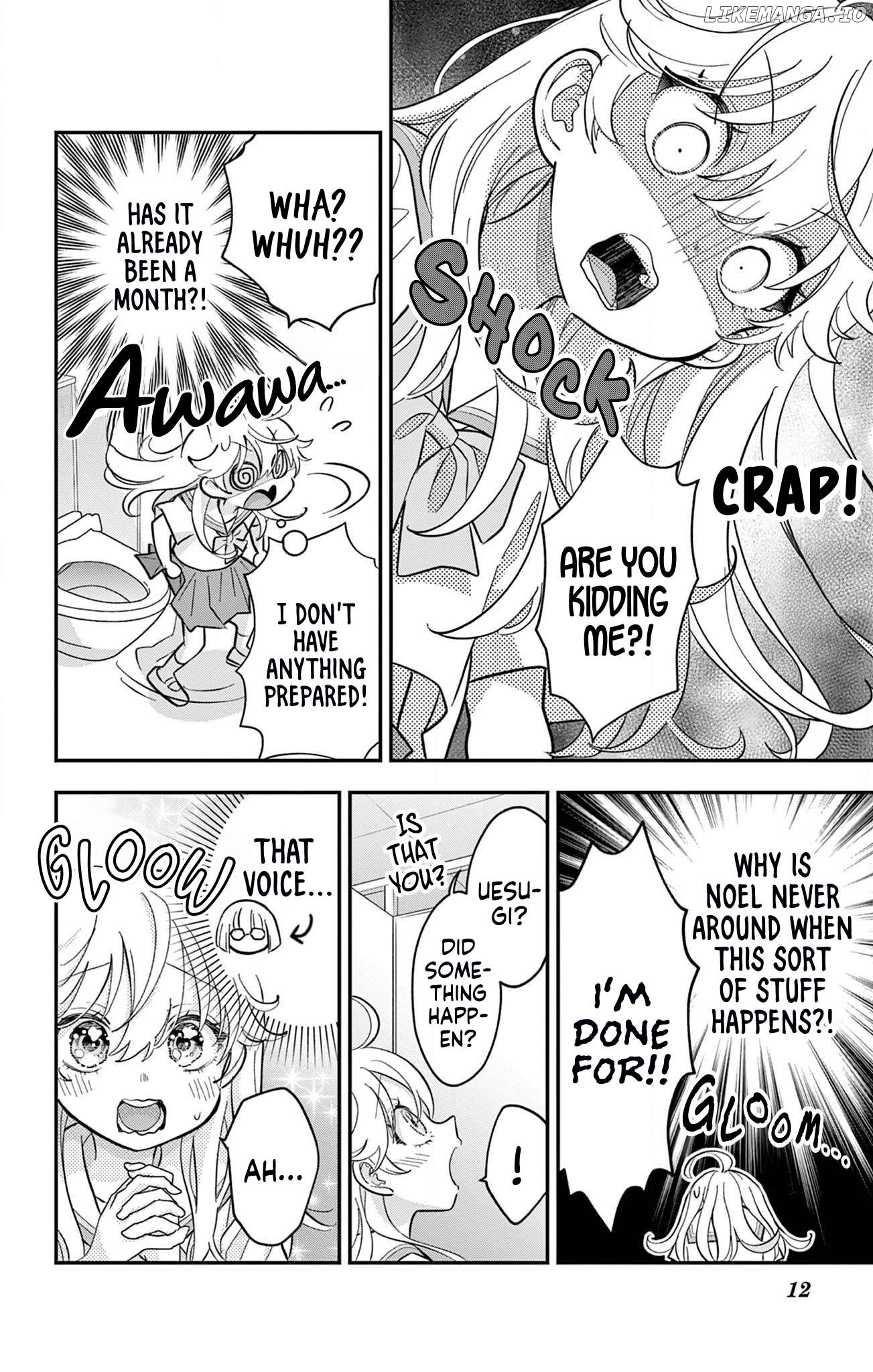 Uesugi-kun wa Onnanoko wo Yametai Chapter 16 - page 12