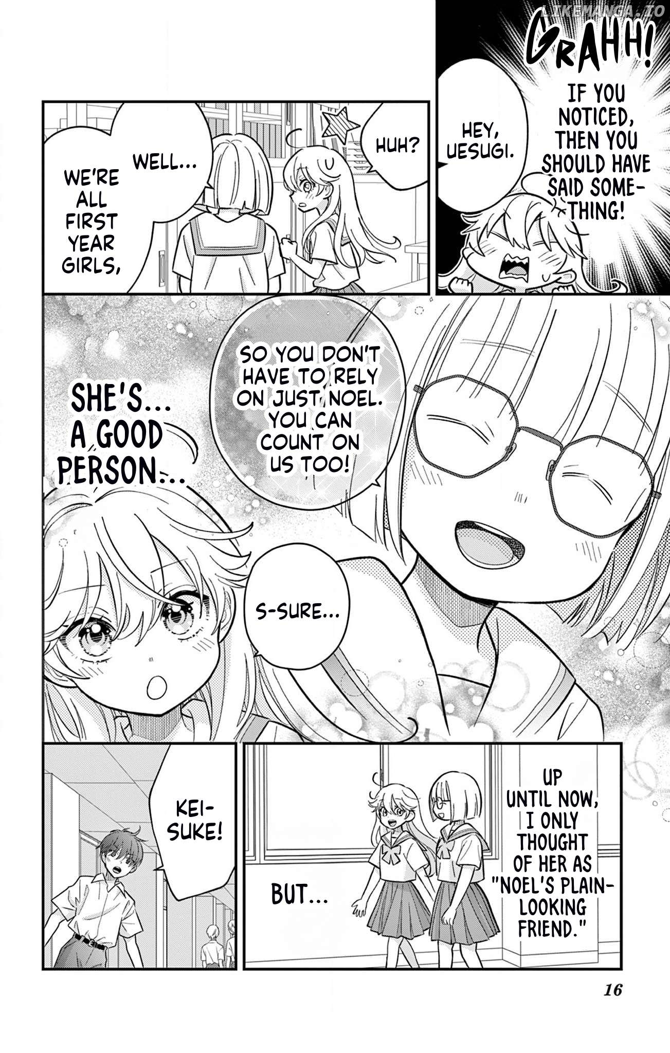 Uesugi-kun wa Onnanoko wo Yametai Chapter 16 - page 16