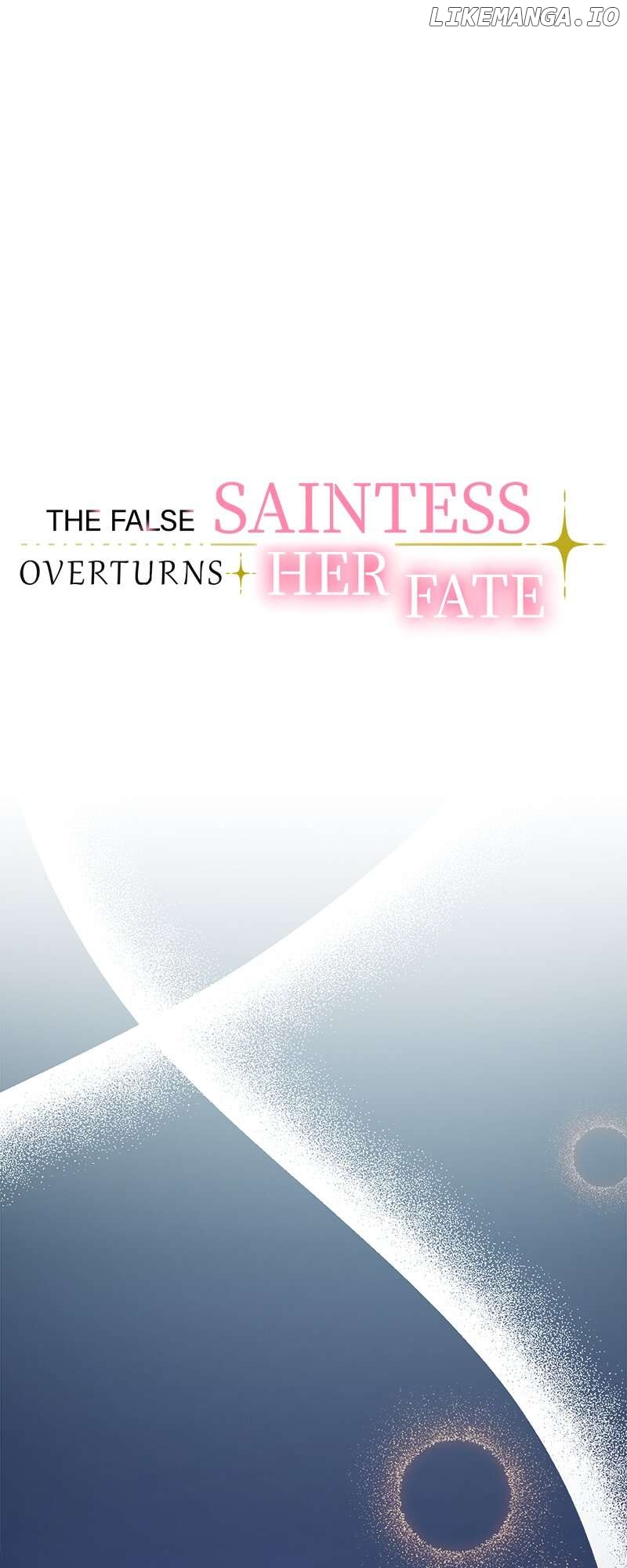 The False Saintess Overturns Her Fate Chapter 38 - page 1