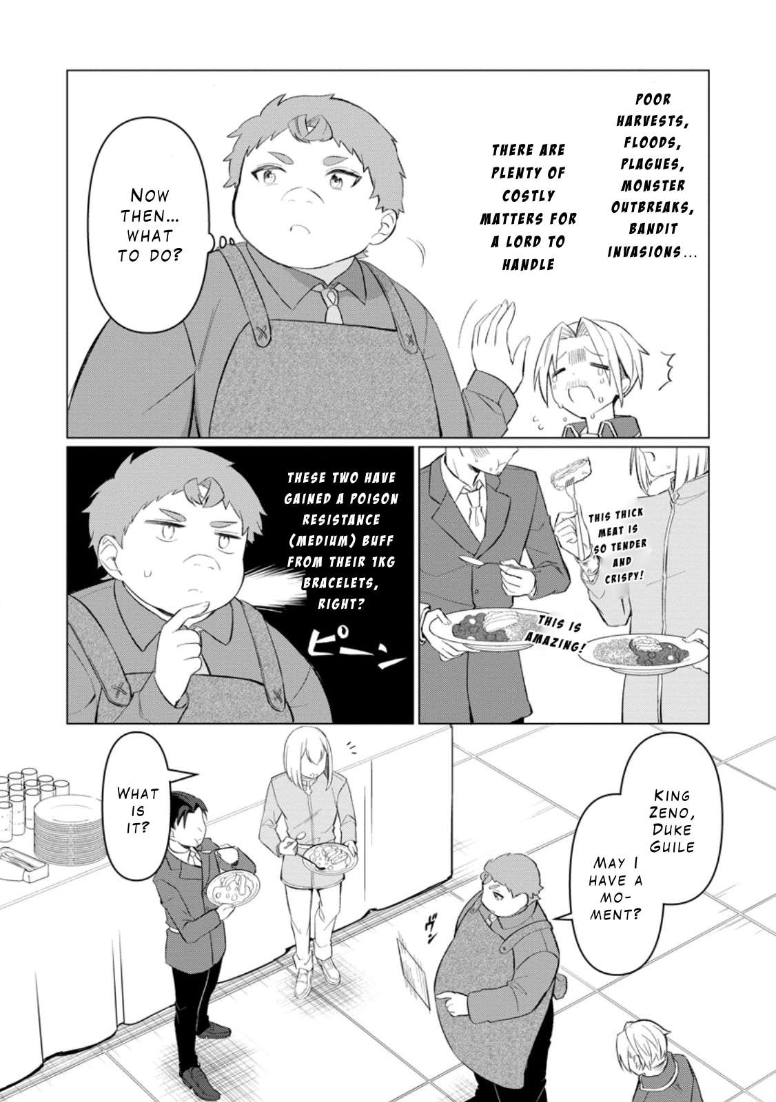 Tensei Saki ga Zannen Ouji Datta Ken: Ima wa Fukkin 1-kai mo Dekinai kedo Yasete Isekai Sukuimasu Chapter 29 - page 16