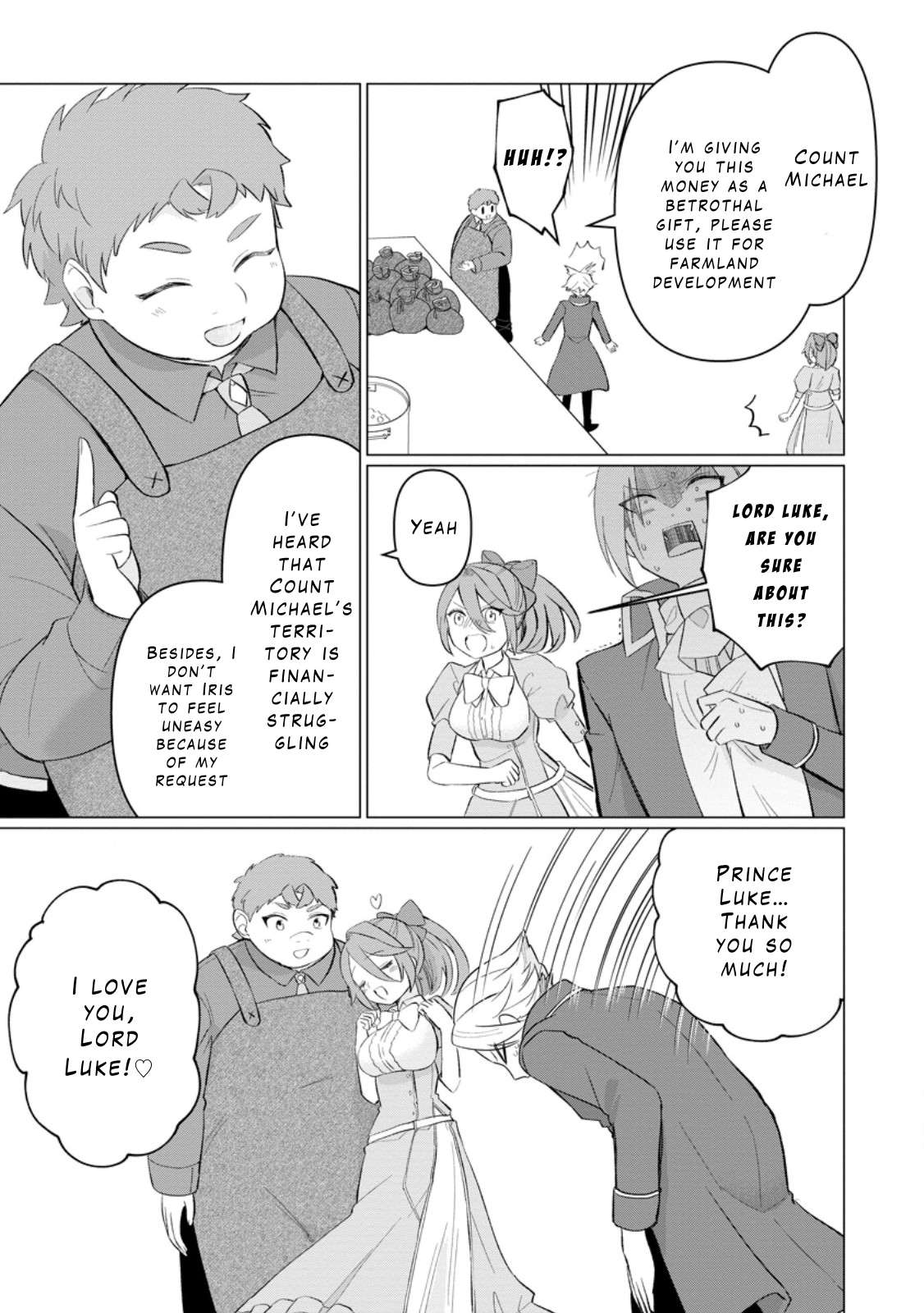 Tensei Saki ga Zannen Ouji Datta Ken: Ima wa Fukkin 1-kai mo Dekinai kedo Yasete Isekai Sukuimasu Chapter 29 - page 19