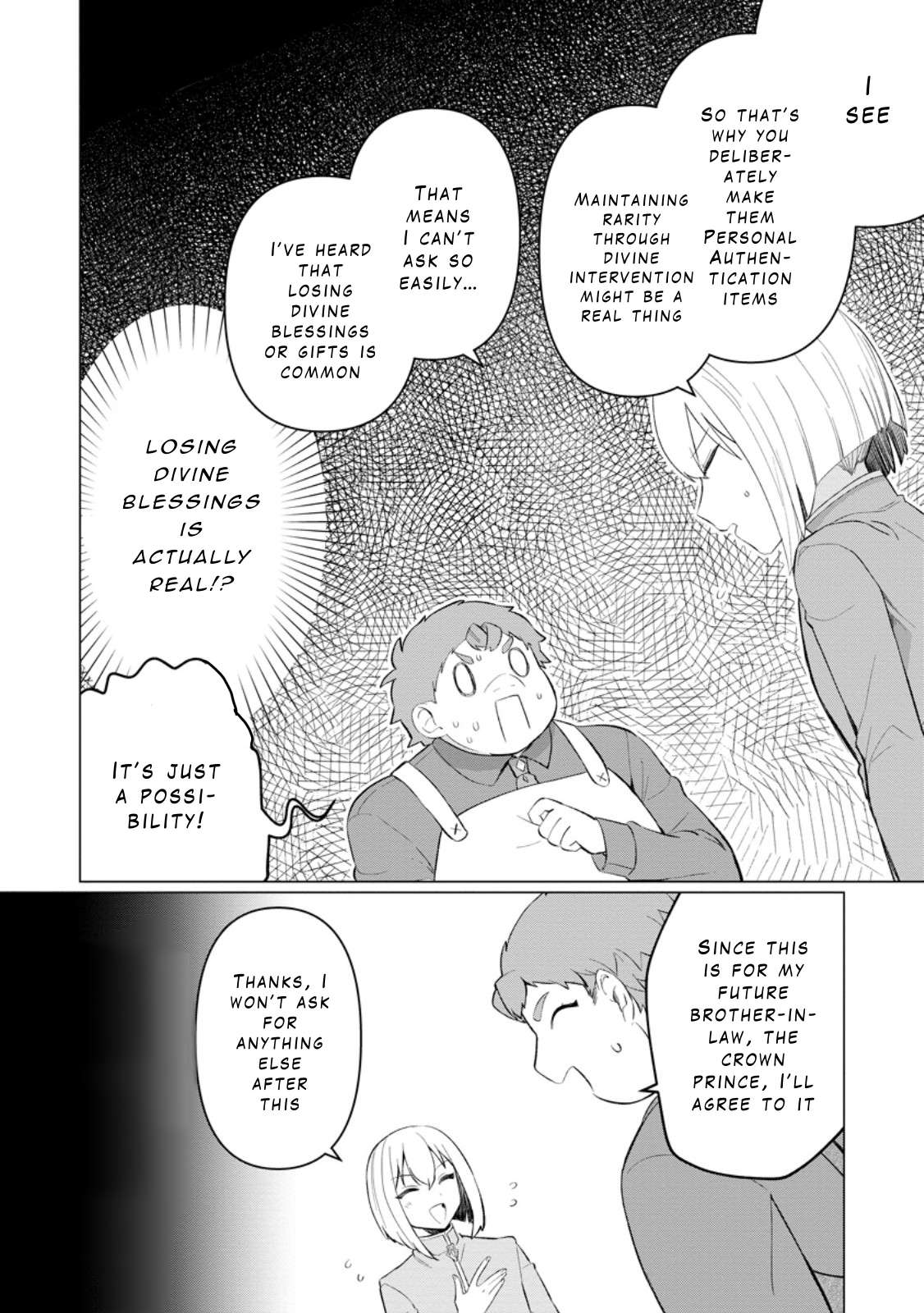 Tensei Saki ga Zannen Ouji Datta Ken: Ima wa Fukkin 1-kai mo Dekinai kedo Yasete Isekai Sukuimasu Chapter 29 - page 22
