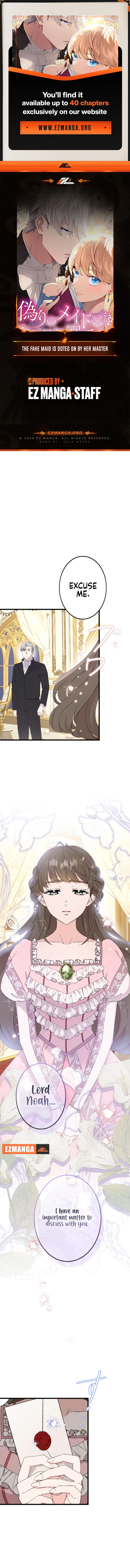 The Fake Maid is Doted On By Her Master Chapter 20 - page 1