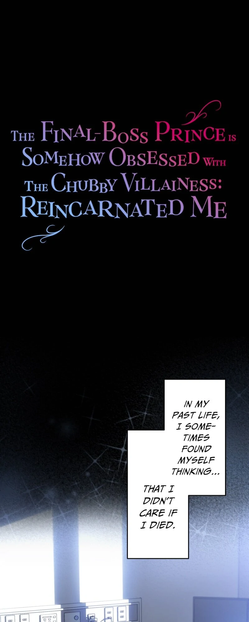 The Final-Boss Prince is Somehow Obsessed with the Chubby Villainess: Reincarnated Me Chapter 35 - page 1