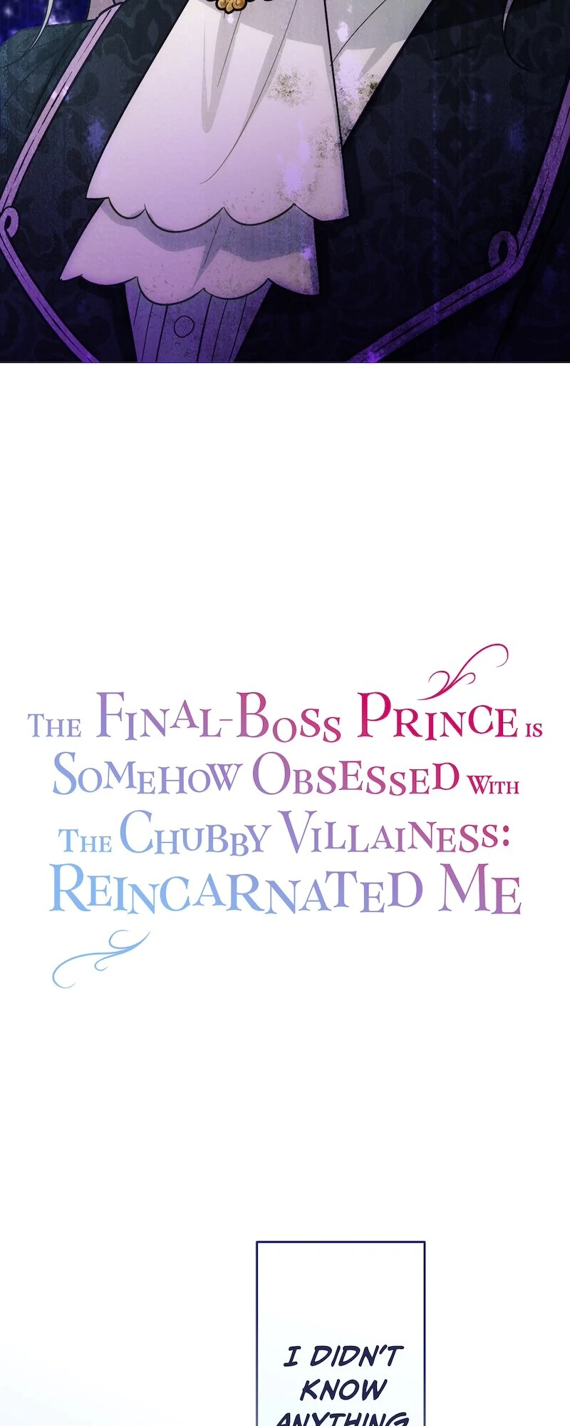 The Final-Boss Prince is Somehow Obsessed with the Chubby Villainess: Reincarnated Me Chapter 36 - page 3