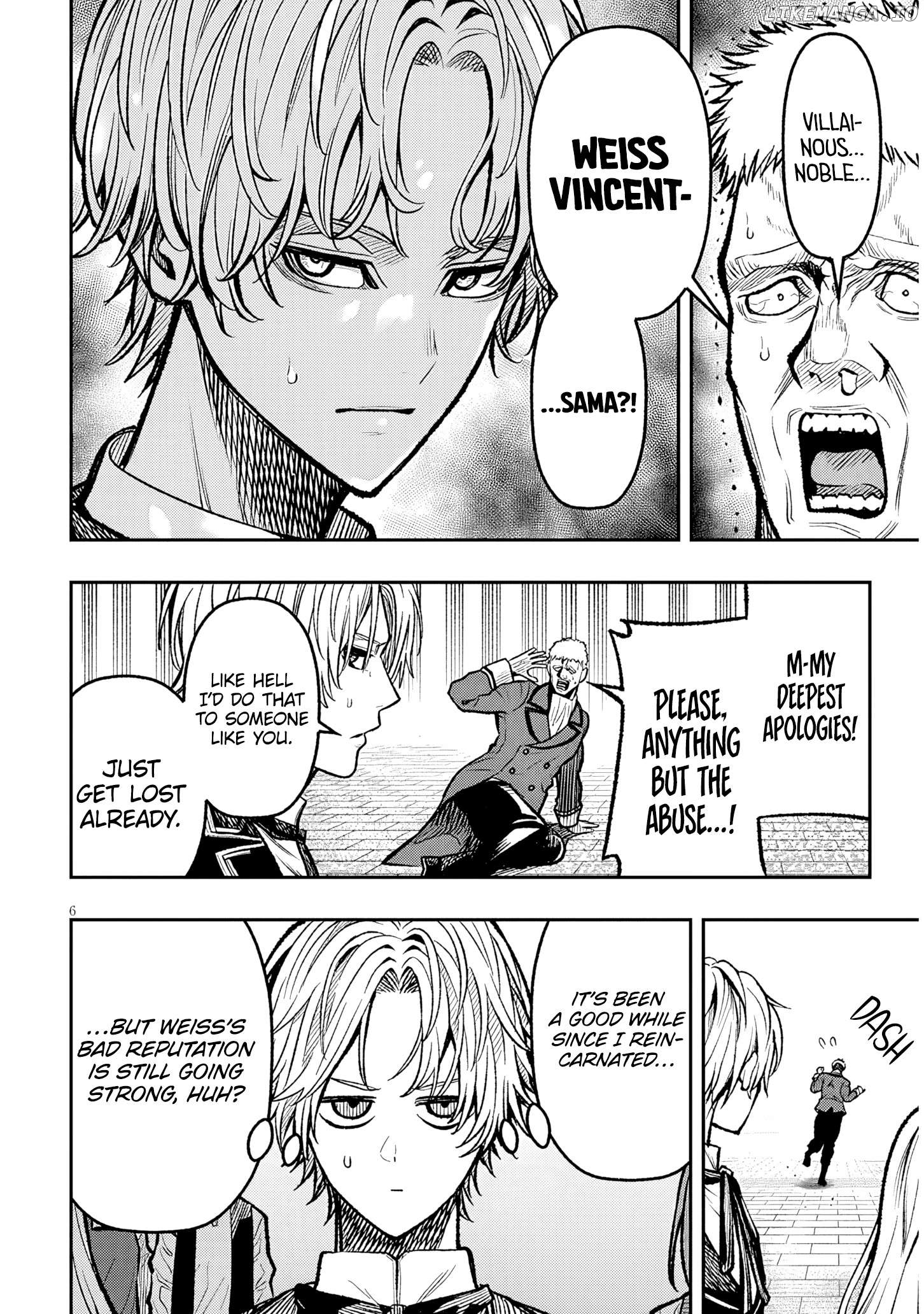 Reincarnated as the lazy and villainous noble, I broke the scenario and became the most formidable with extraordinary magic Chapter 6 - page 6