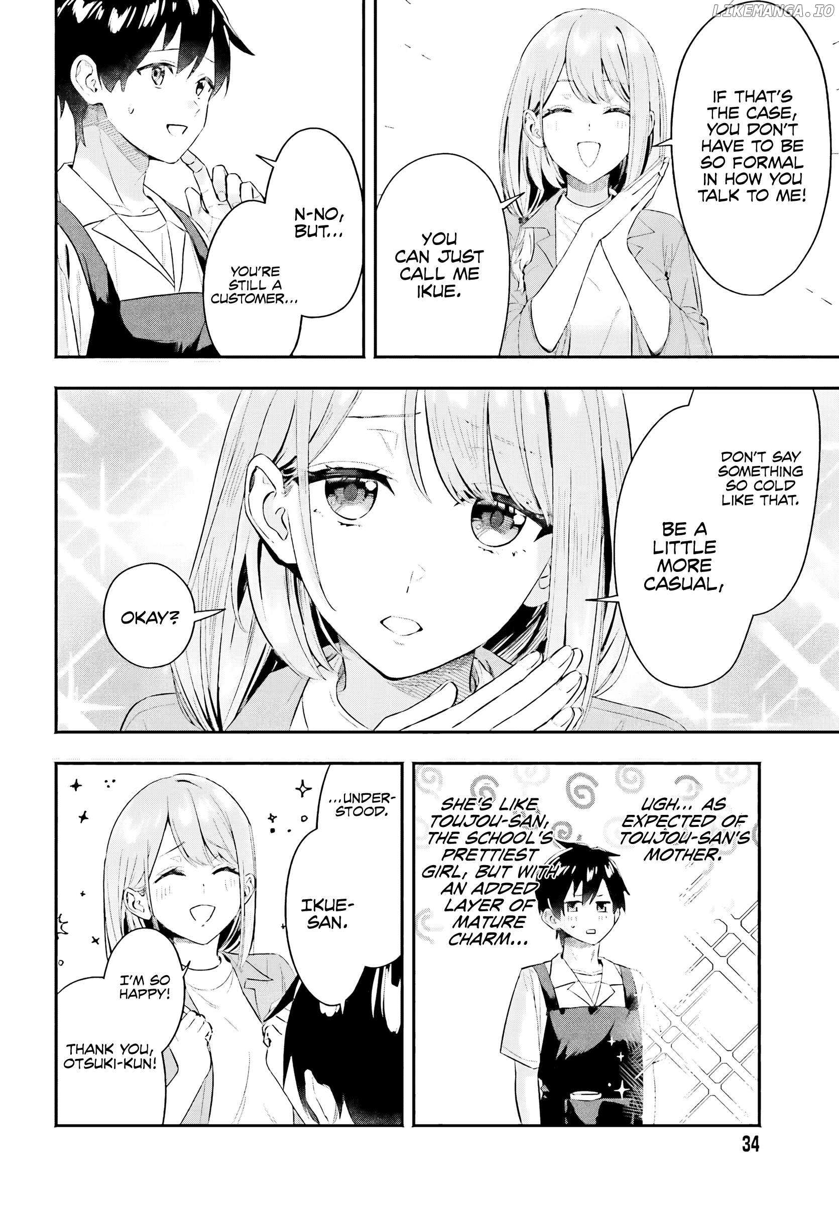 Kaji daikou no arubaito wo hajimetara gakuen ichi no bishoujo no kazoku ni kiniirarechaimashita. Chapter 4 - page 7