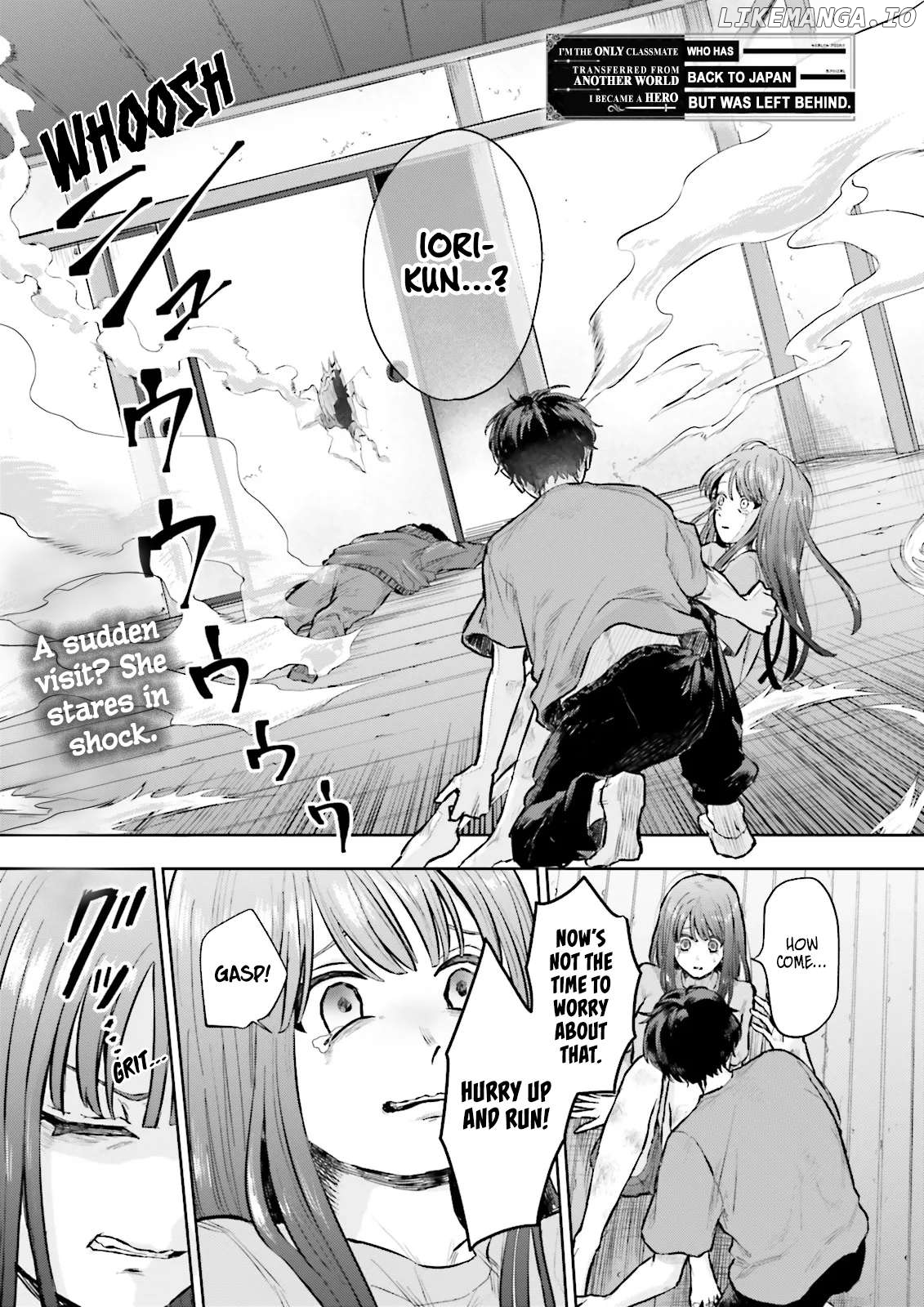 Classmate wa Isekai de Yuusha ni Natta kedo, Ore dake Gendai Nihon ni Okizari ni Narimashita Chapter 5.1 - page 1