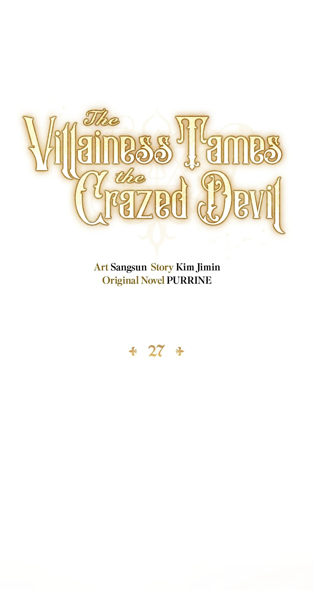 The Villainess Tames the Crazed Devil Chapter 27 - page 6