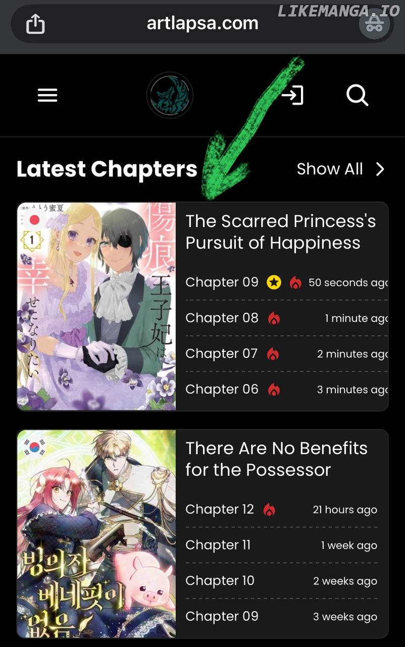 The Scarred Princess's Pursuit of Happiness Chapter 2 - page 1