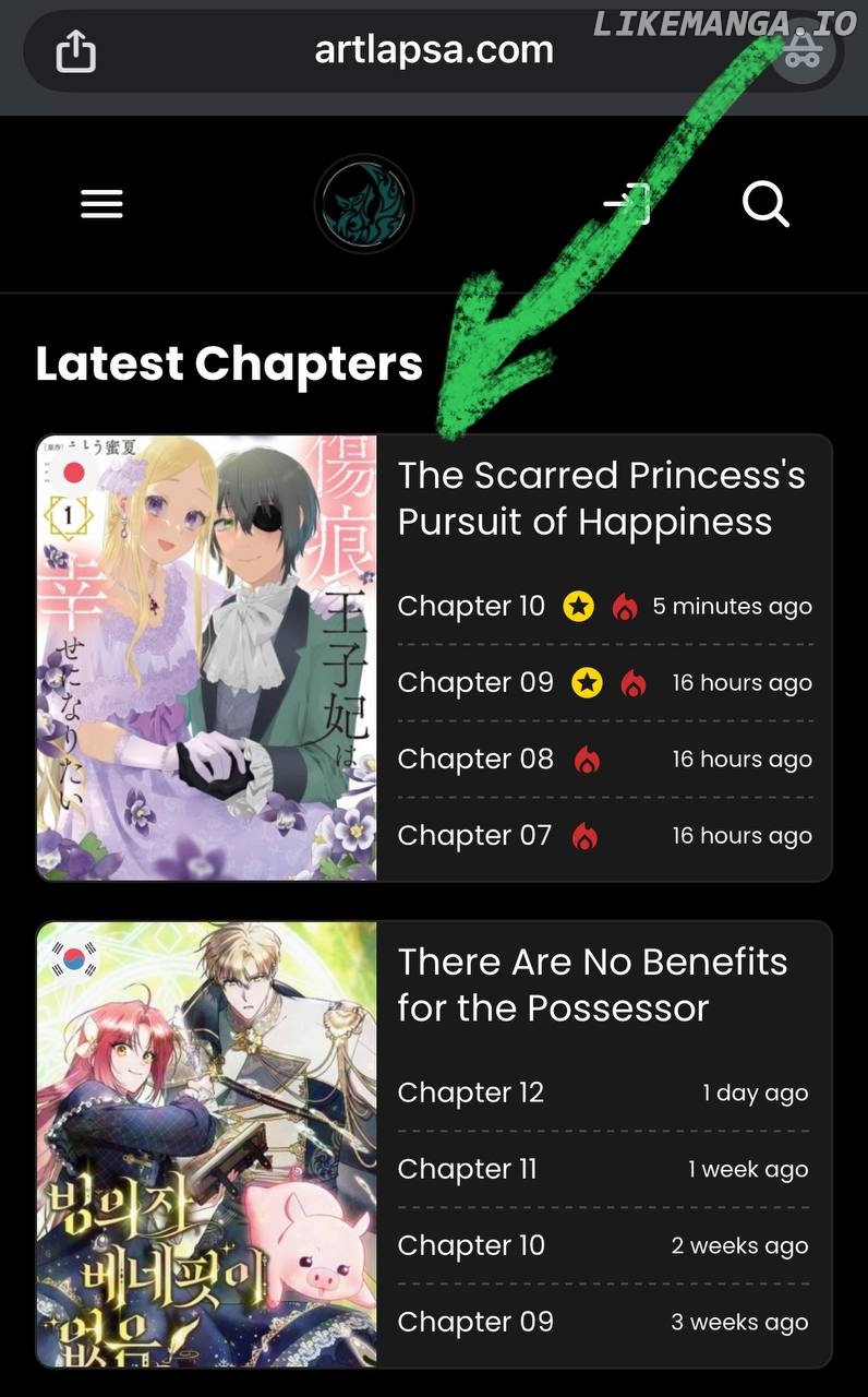 The Scarred Princess's Pursuit of Happiness Chapter 3 - page 1