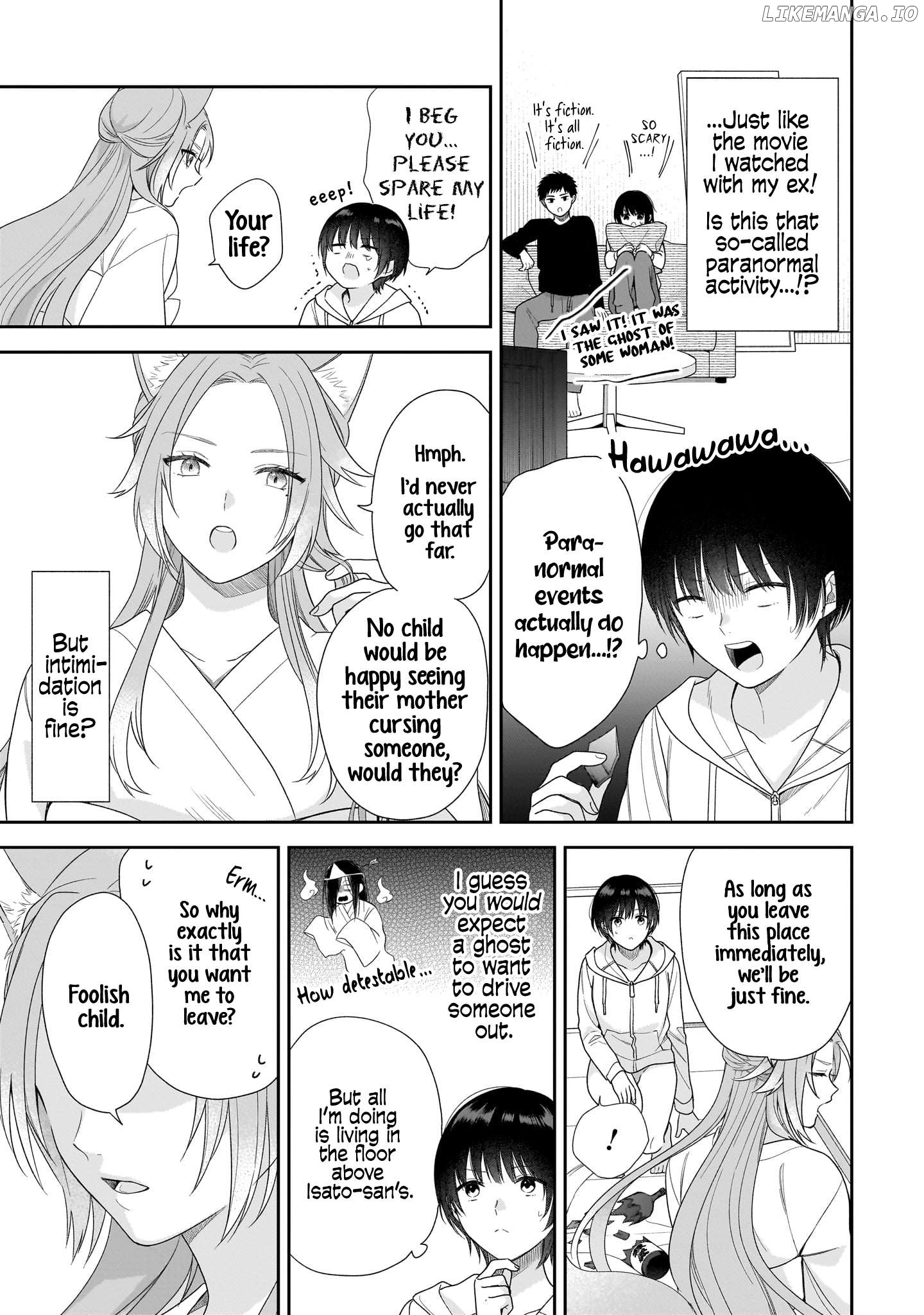 Koisuru 2DK, Ayakashi Zensai Tsuki. Chapter 2 - page 7
