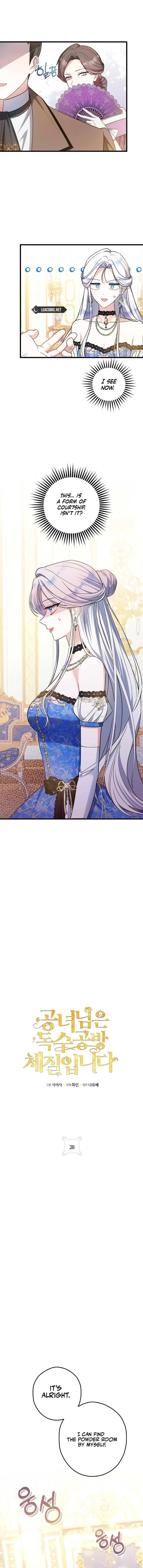 The Princess Has the Constitution of an Eagle Workshop Chapter 28 - page 3