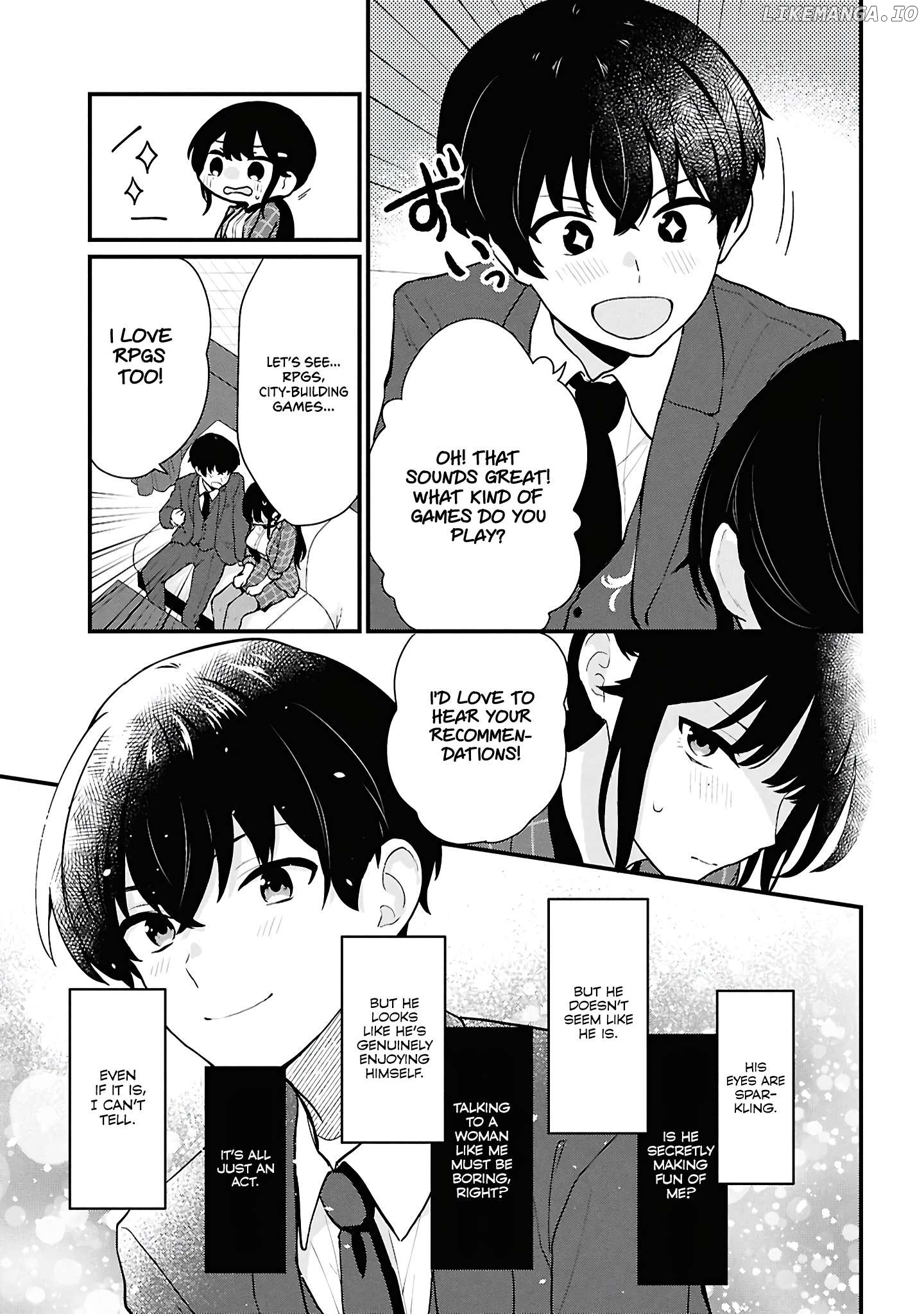 Did you think you could live normally even in a world with a 1:5 male-to-female ratio?~When deeply intense feelings of the girls are unknowingly toyed with by the an oblivious boy~ Chapter 4 - page 29