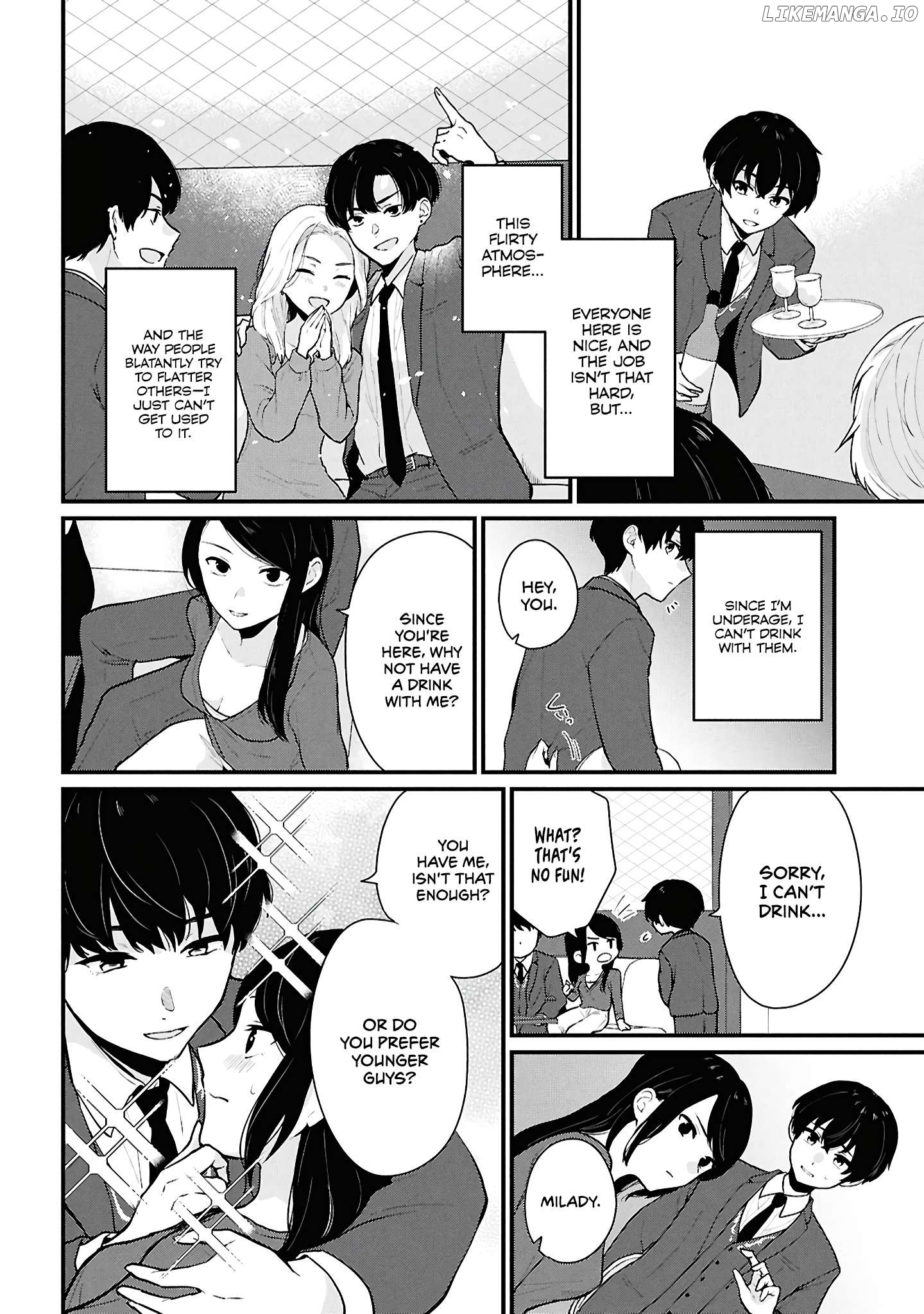 Did you think you could live normally even in a world with a 1:5 male-to-female ratio?~When deeply intense feelings of the girls are unknowingly toyed with by the an oblivious boy~ Chapter 4 - page 4