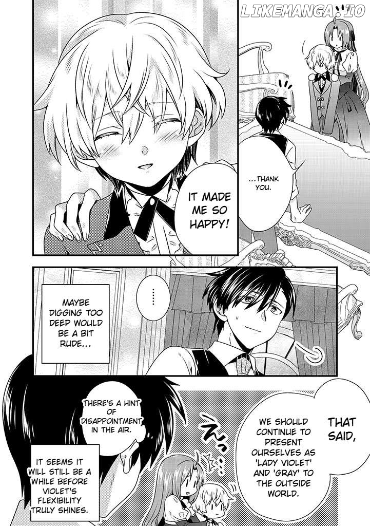 Tsuihousareta Akuyaku Reijou to Tenshou Danshaku no Surou de Fushigi na Kekkon Seikatsu Chapter 4.1 - page 10