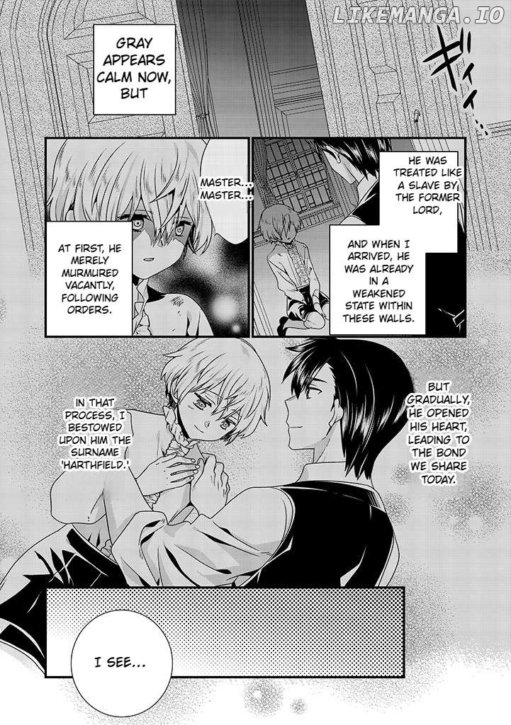 Tsuihousareta Akuyaku Reijou to Tenshou Danshaku no Surou de Fushigi na Kekkon Seikatsu Chapter 4.1 - page 4