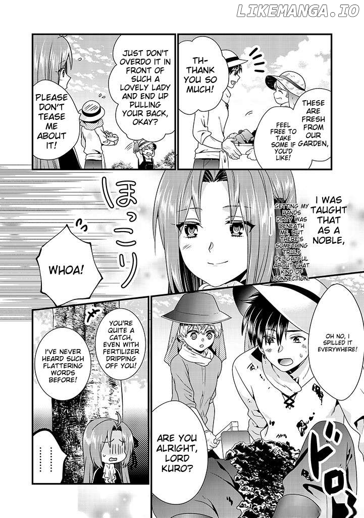 Tsuihousareta Akuyaku Reijou to Tenshou Danshaku no Surou de Fushigi na Kekkon Seikatsu Chapter 4.2 - page 5
