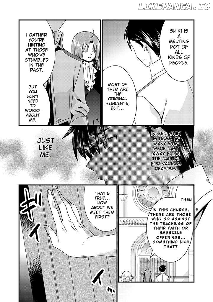Tsuihousareta Akuyaku Reijou to Tenshou Danshaku no Surou de Fushigi na Kekkon Seikatsu Chapter 4.2 - page 7