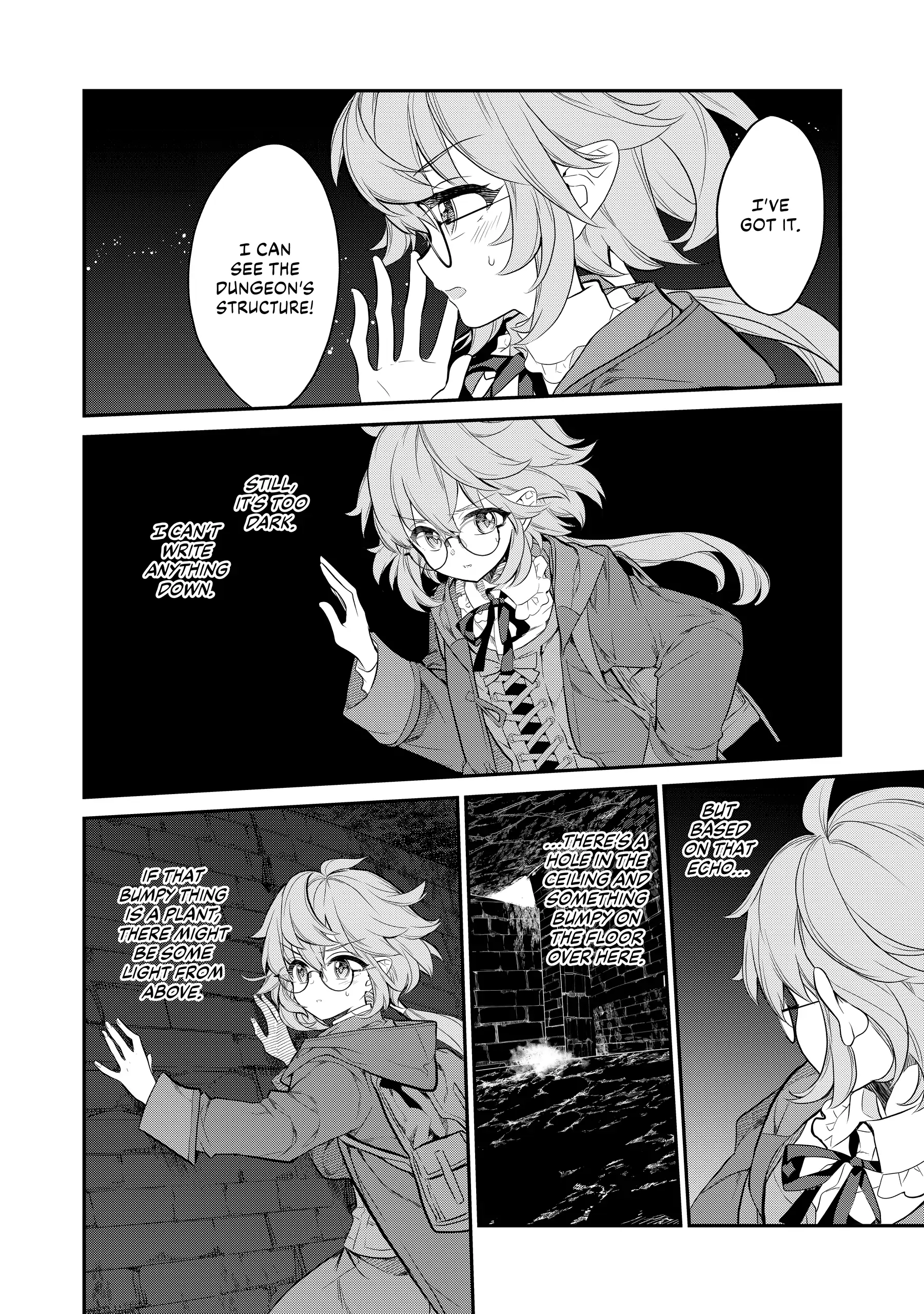 Kaketa Tsuki no Mercedes ~Kyuuketsuki no Kizoku ni Tensei Shitakedo Suterare Sounanode Dungeon wo Seihasuru~ @COMIC Chapter 4 - page 14