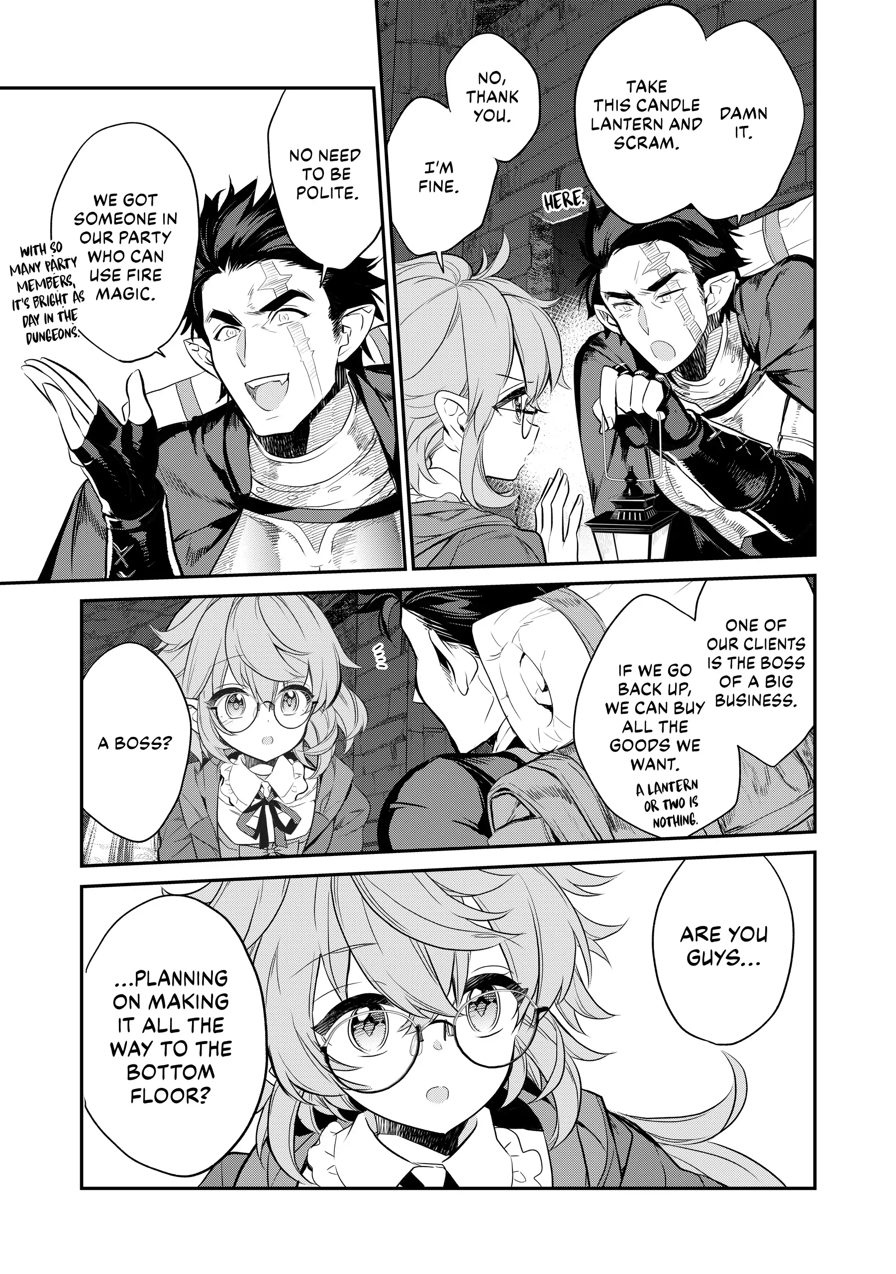 Kaketa Tsuki no Mercedes ~Kyuuketsuki no Kizoku ni Tensei Shitakedo Suterare Sounanode Dungeon wo Seihasuru~ @COMIC Chapter 4 - page 17