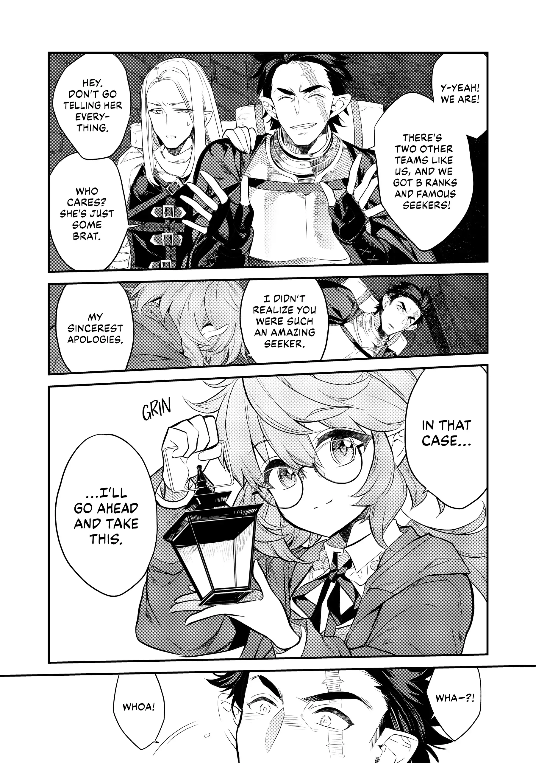 Kaketa Tsuki no Mercedes ~Kyuuketsuki no Kizoku ni Tensei Shitakedo Suterare Sounanode Dungeon wo Seihasuru~ @COMIC Chapter 4 - page 18