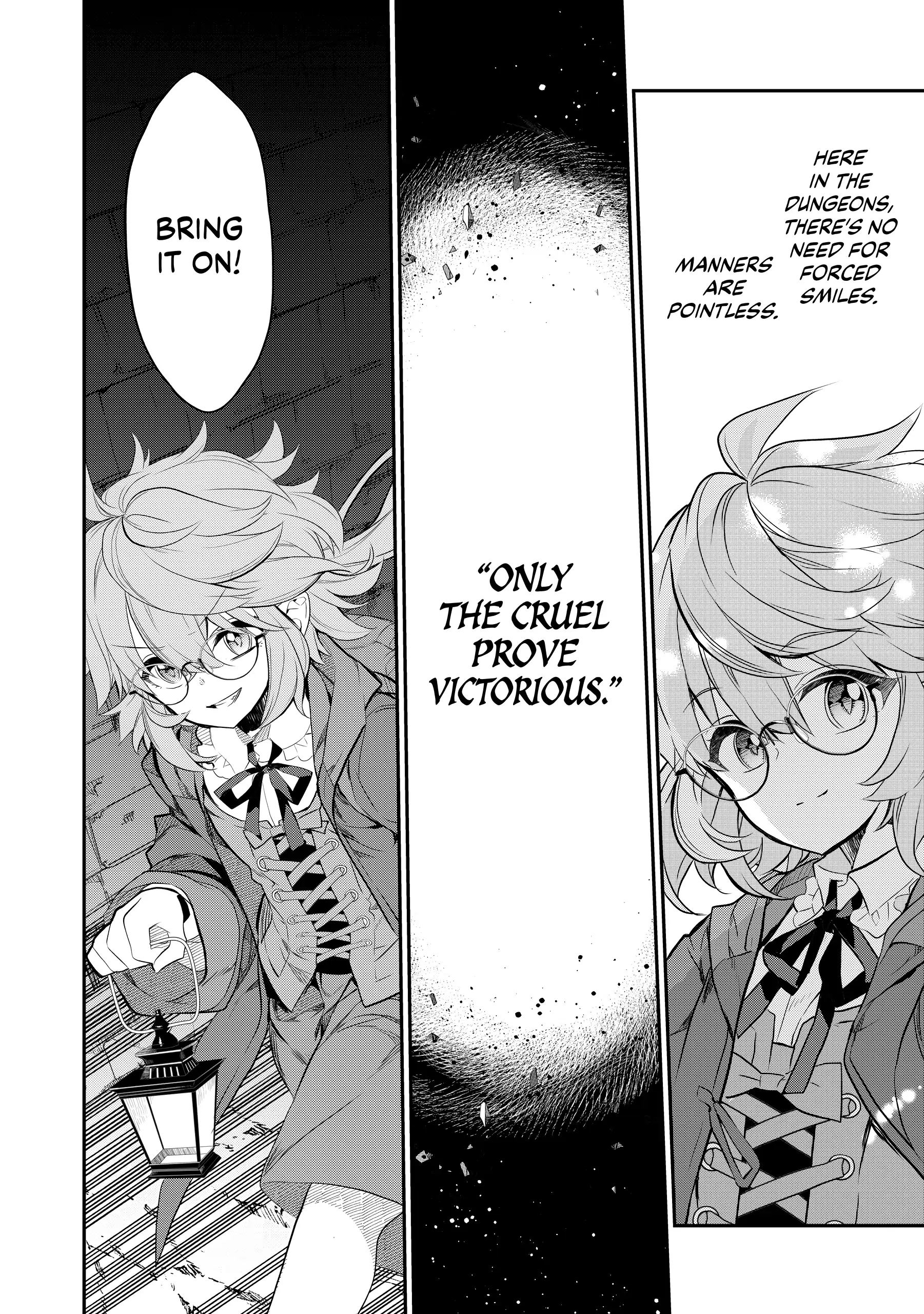 Kaketa Tsuki no Mercedes ~Kyuuketsuki no Kizoku ni Tensei Shitakedo Suterare Sounanode Dungeon wo Seihasuru~ @COMIC Chapter 4 - page 24