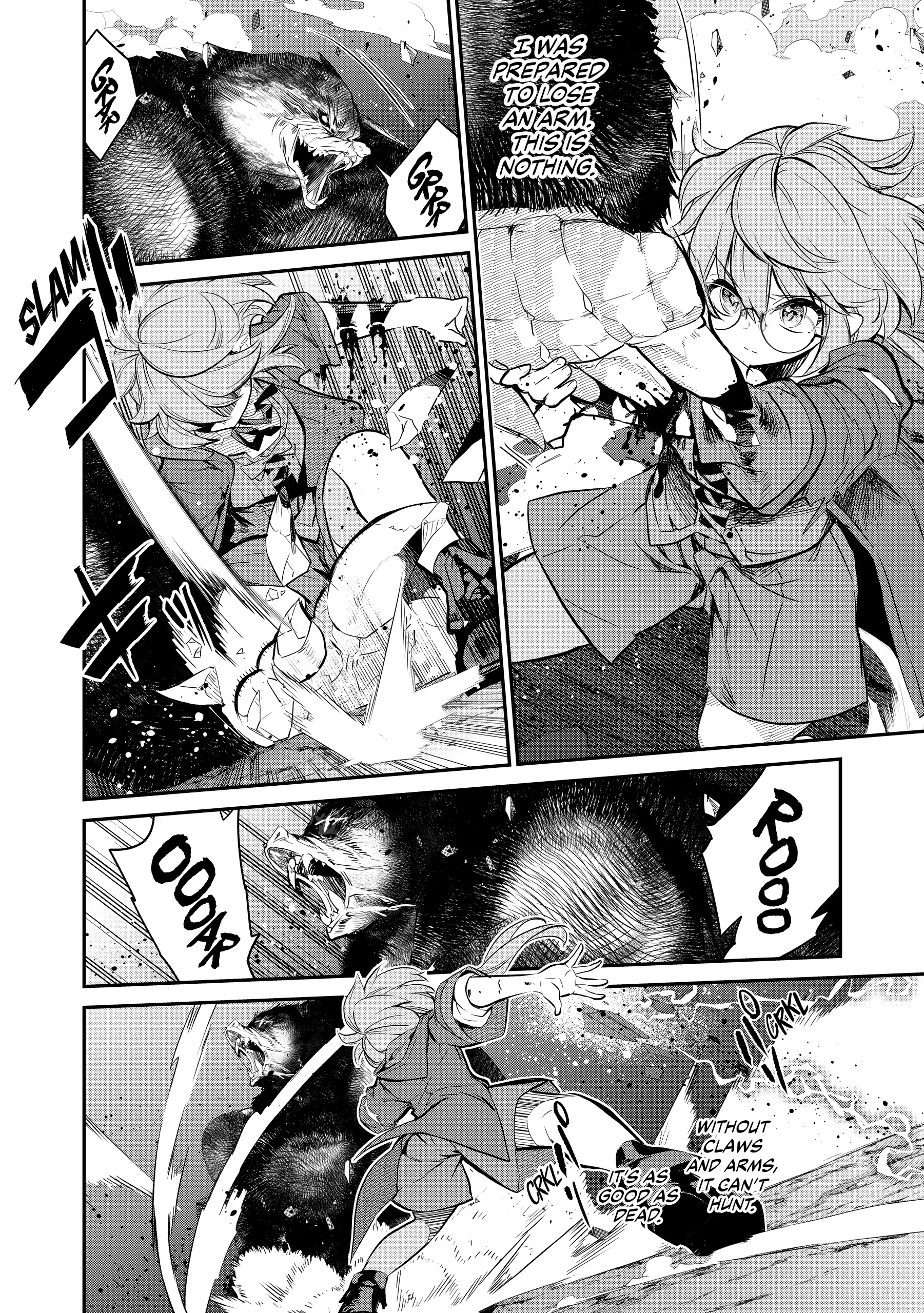 Kaketa Tsuki no Mercedes ~Kyuuketsuki no Kizoku ni Tensei Shitakedo Suterare Sounanode Dungeon wo Seihasuru~ @COMIC Chapter 4 - page 28