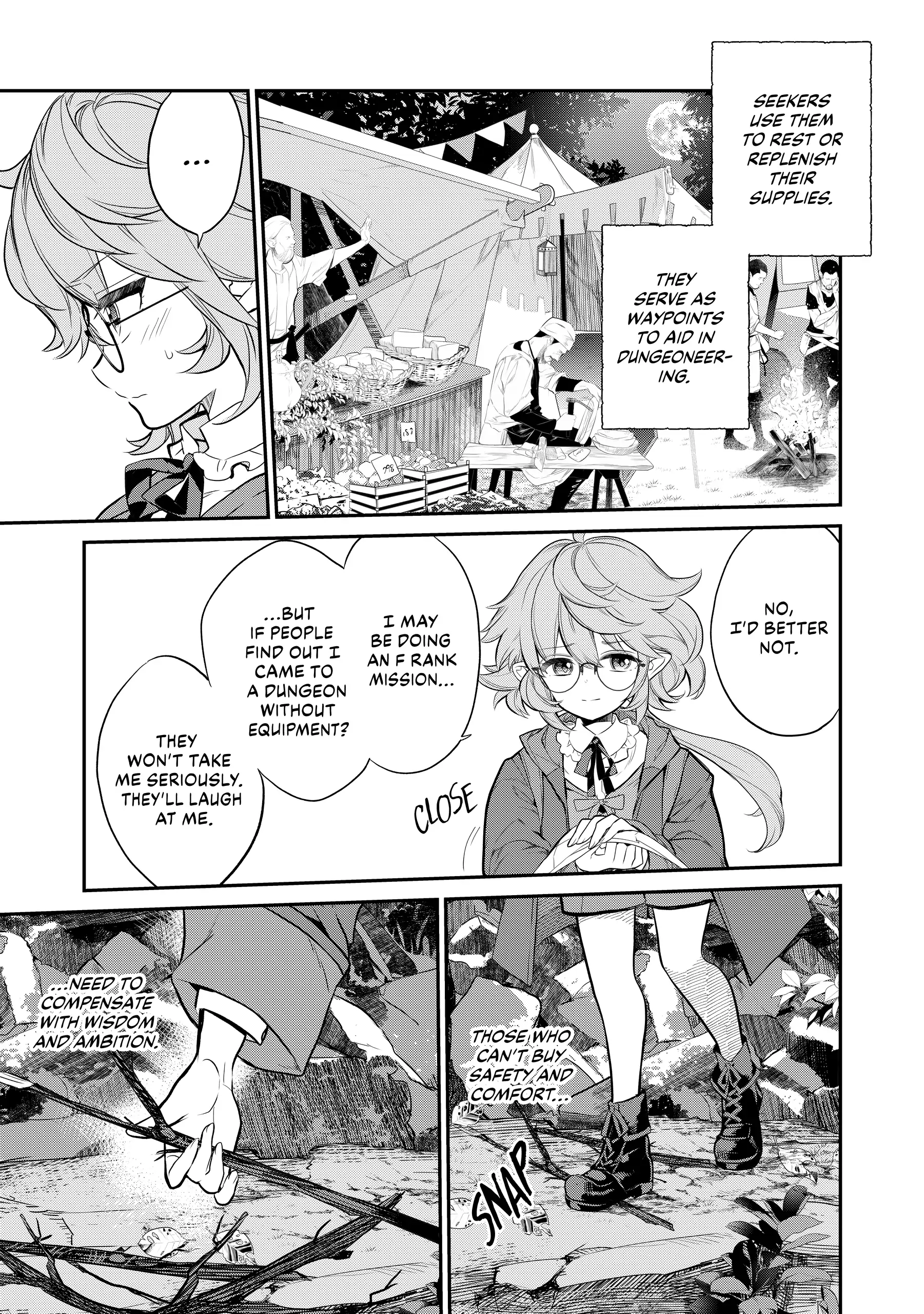 Kaketa Tsuki no Mercedes ~Kyuuketsuki no Kizoku ni Tensei Shitakedo Suterare Sounanode Dungeon wo Seihasuru~ @COMIC Chapter 4 - page 3