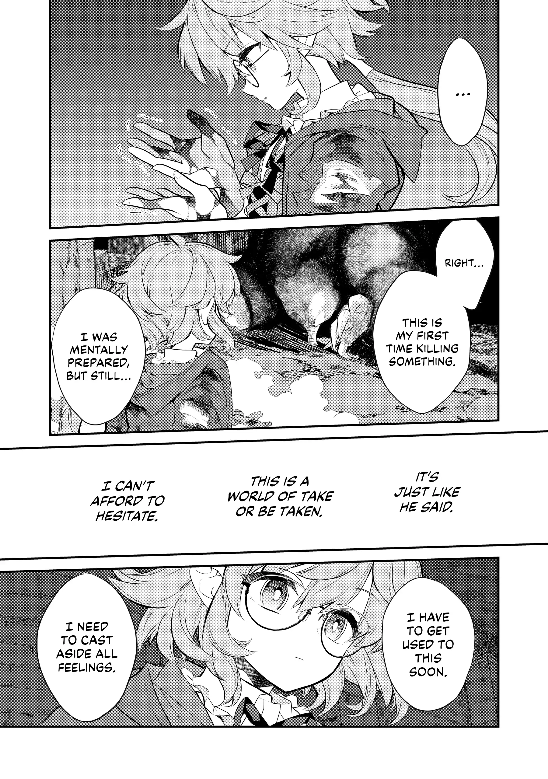 Kaketa Tsuki no Mercedes ~Kyuuketsuki no Kizoku ni Tensei Shitakedo Suterare Sounanode Dungeon wo Seihasuru~ @COMIC Chapter 4 - page 31