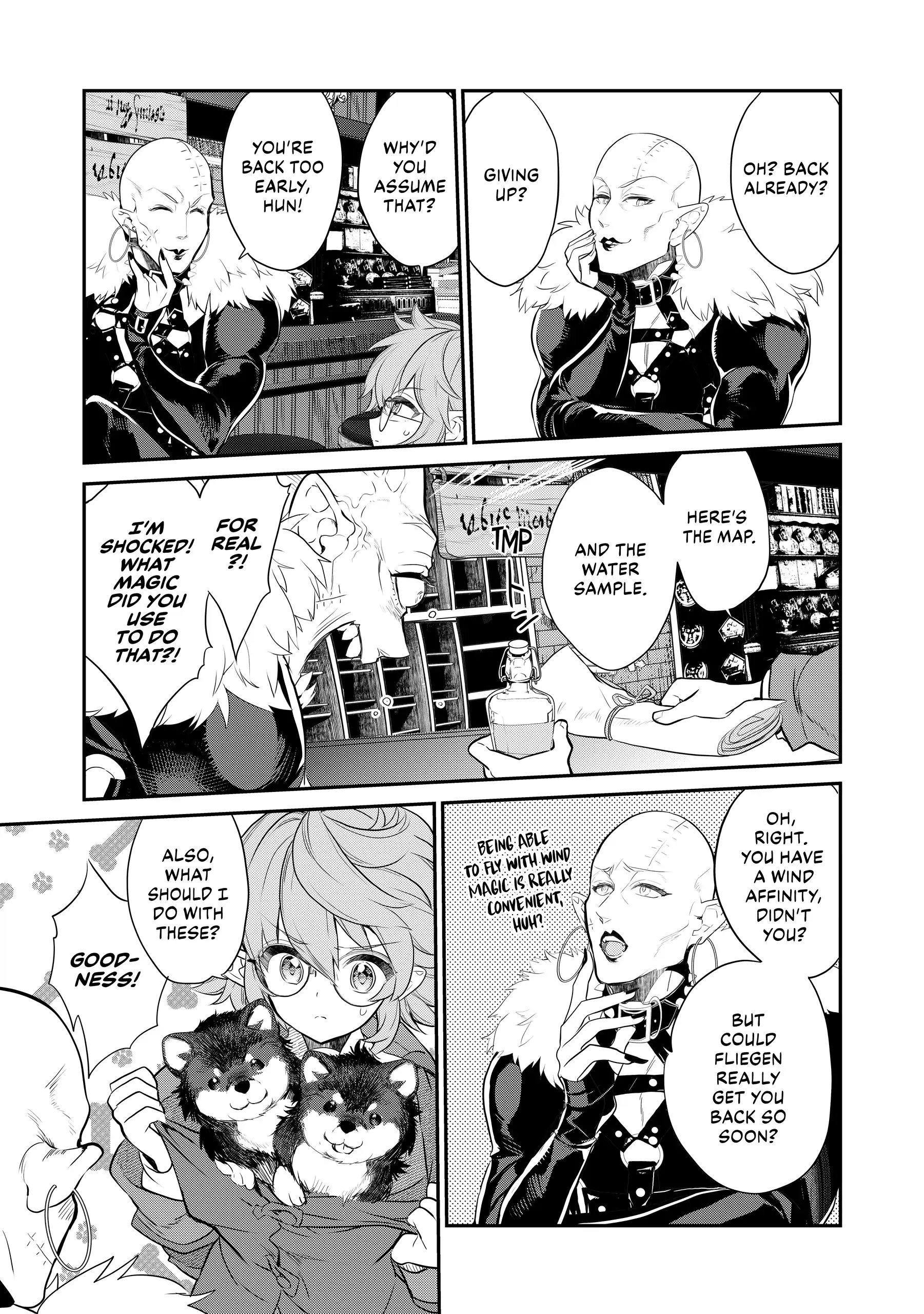 Kaketa Tsuki no Mercedes ~Kyuuketsuki no Kizoku ni Tensei Shitakedo Suterare Sounanode Dungeon wo Seihasuru~ @COMIC Chapter 4 - page 33