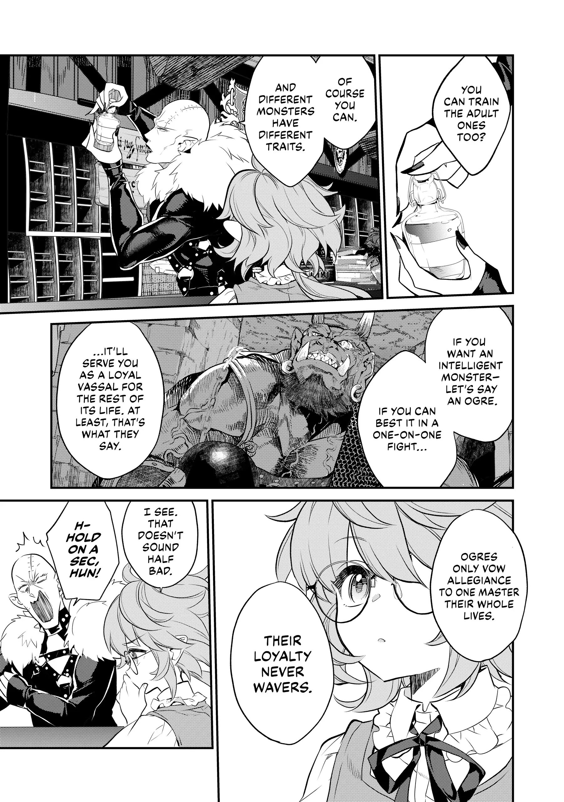 Kaketa Tsuki no Mercedes ~Kyuuketsuki no Kizoku ni Tensei Shitakedo Suterare Sounanode Dungeon wo Seihasuru~ @COMIC Chapter 4 - page 35