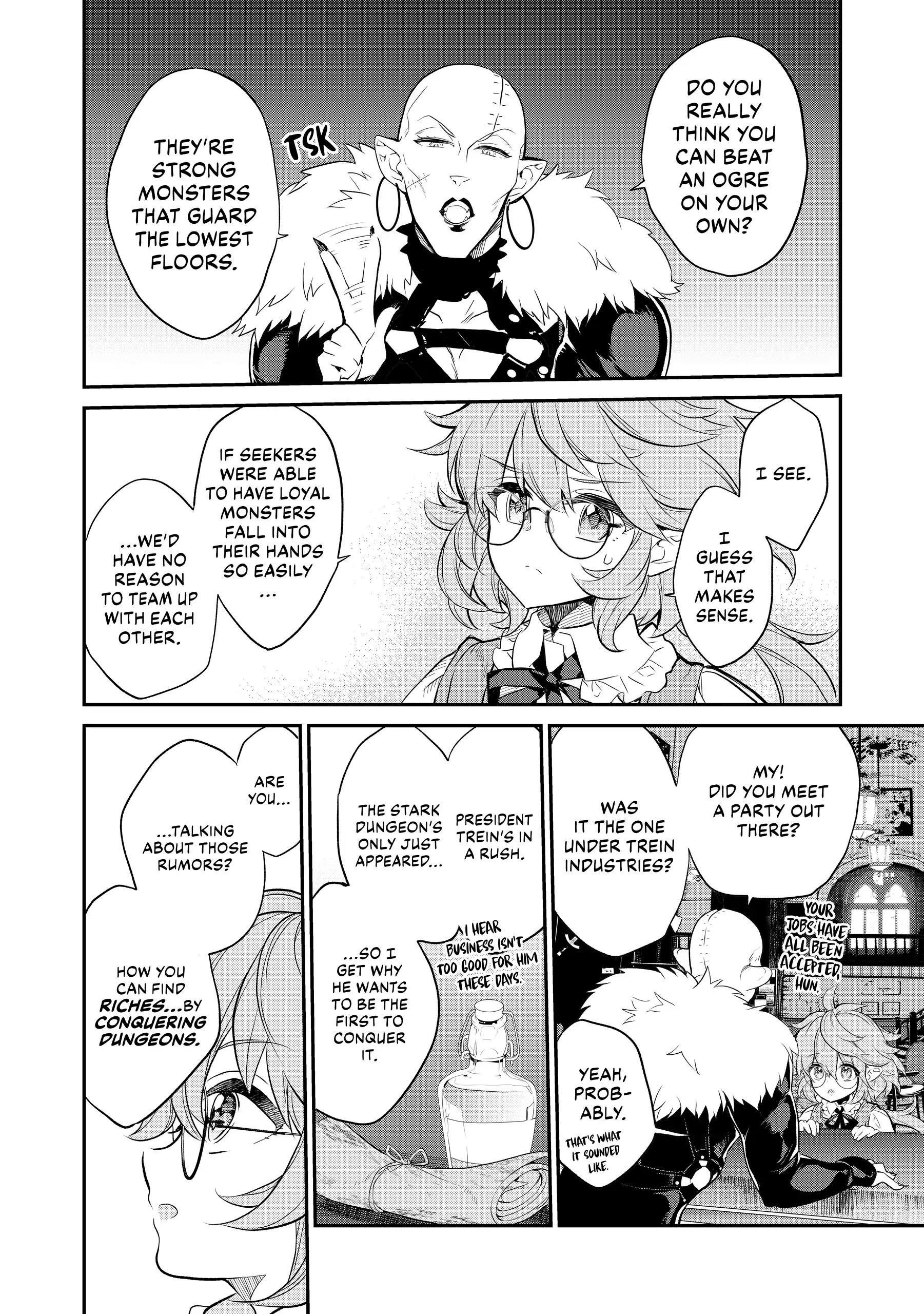 Kaketa Tsuki no Mercedes ~Kyuuketsuki no Kizoku ni Tensei Shitakedo Suterare Sounanode Dungeon wo Seihasuru~ @COMIC Chapter 4 - page 36
