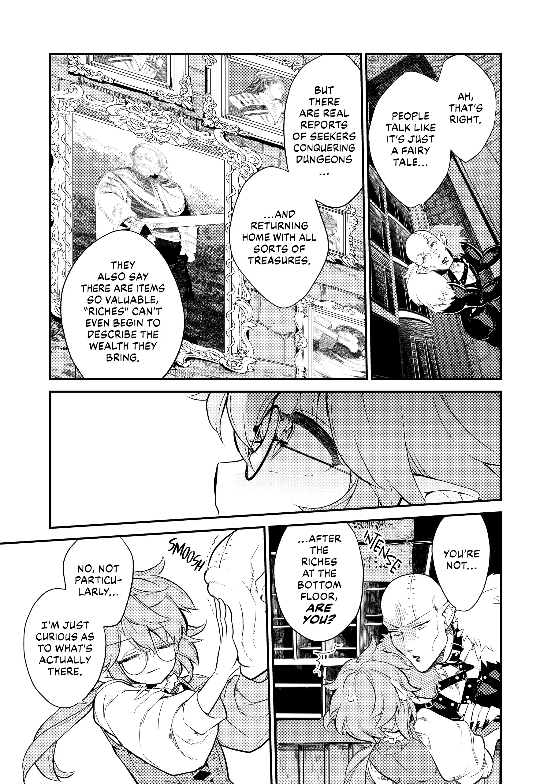 Kaketa Tsuki no Mercedes ~Kyuuketsuki no Kizoku ni Tensei Shitakedo Suterare Sounanode Dungeon wo Seihasuru~ @COMIC Chapter 4 - page 37