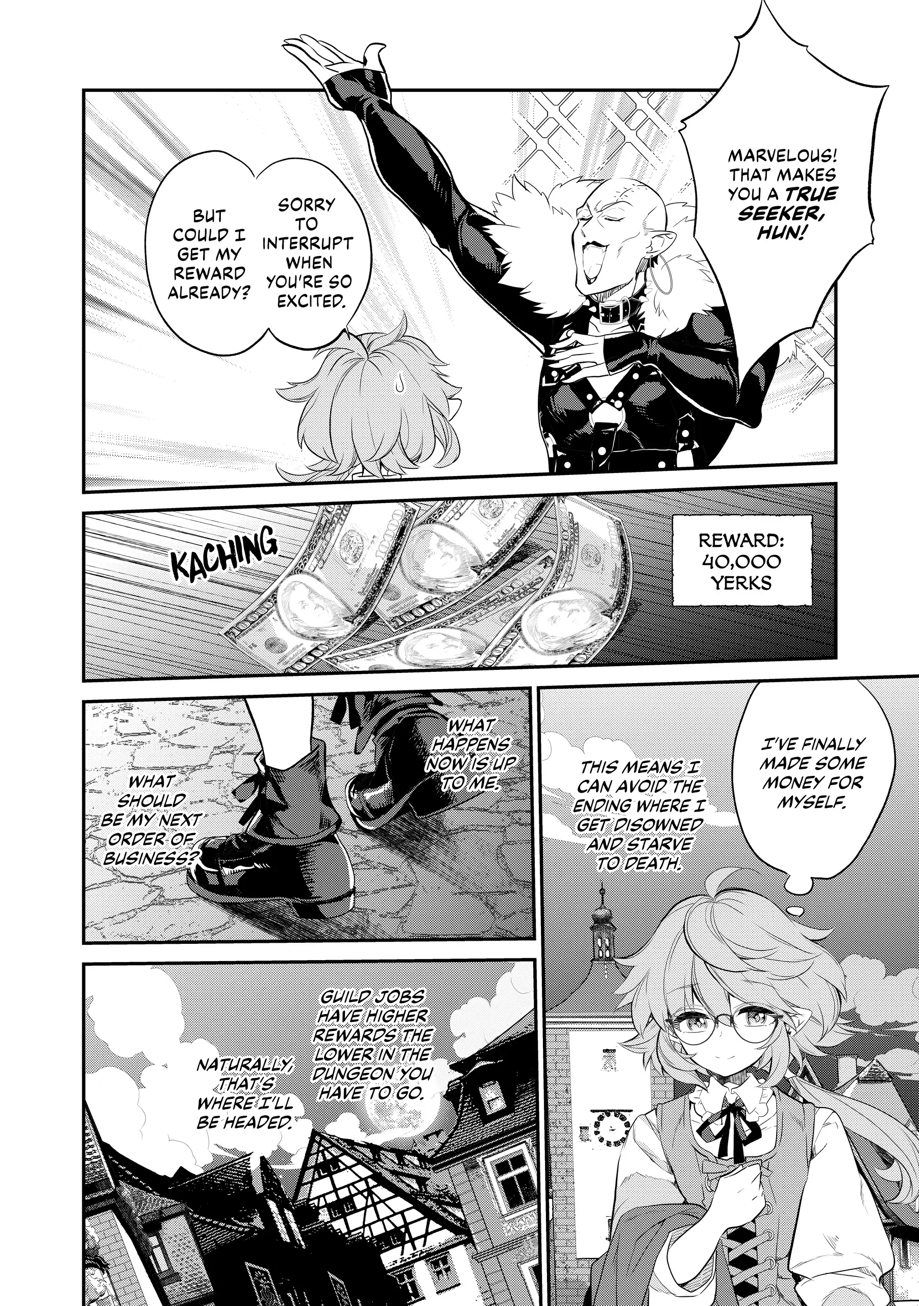Kaketa Tsuki no Mercedes ~Kyuuketsuki no Kizoku ni Tensei Shitakedo Suterare Sounanode Dungeon wo Seihasuru~ @COMIC Chapter 4 - page 38