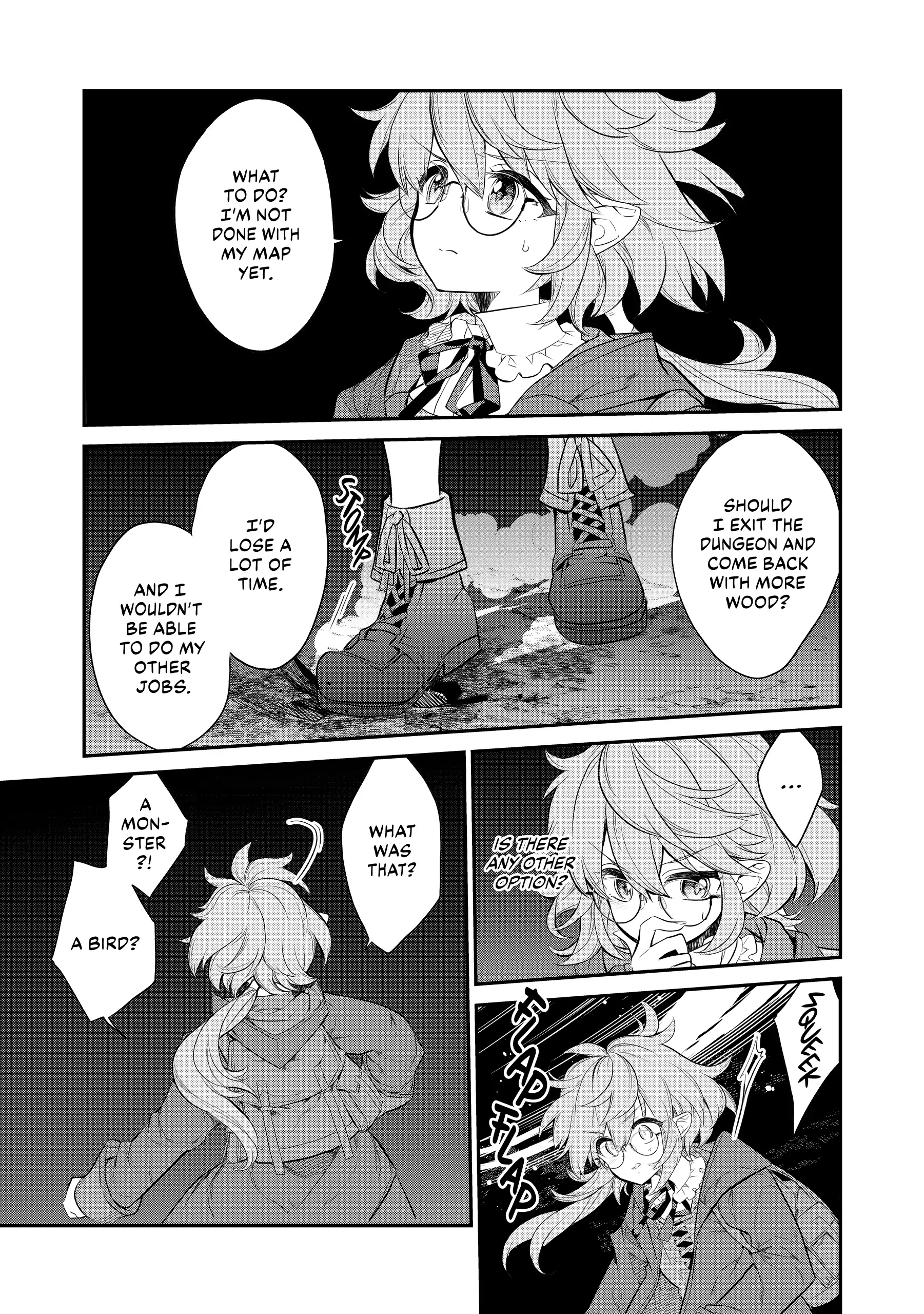 Kaketa Tsuki no Mercedes ~Kyuuketsuki no Kizoku ni Tensei Shitakedo Suterare Sounanode Dungeon wo Seihasuru~ @COMIC Chapter 4 - page 9