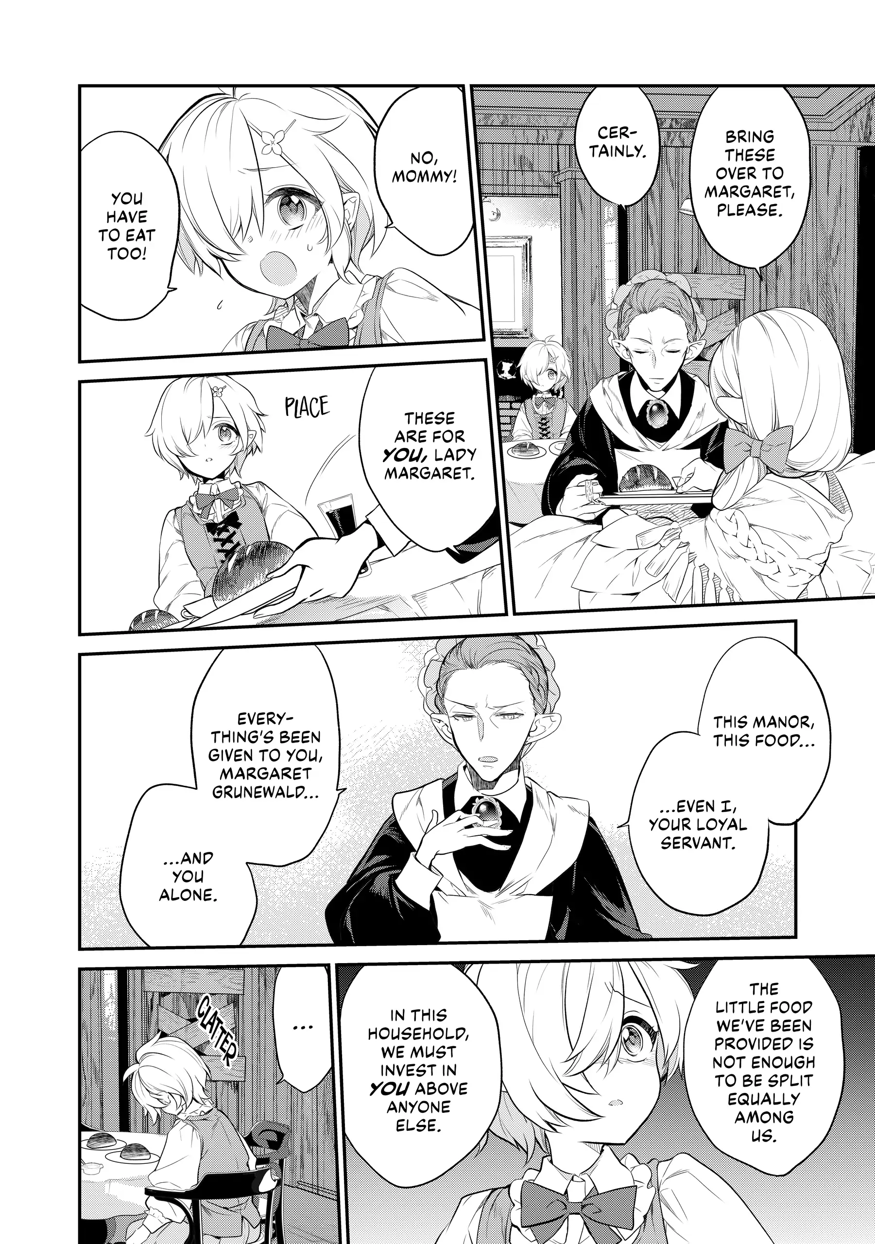 Kaketa Tsuki no Mercedes ~Kyuuketsuki no Kizoku ni Tensei Shitakedo Suterare Sounanode Dungeon wo Seihasuru~ @COMIC Chapter 4.5 - page 2