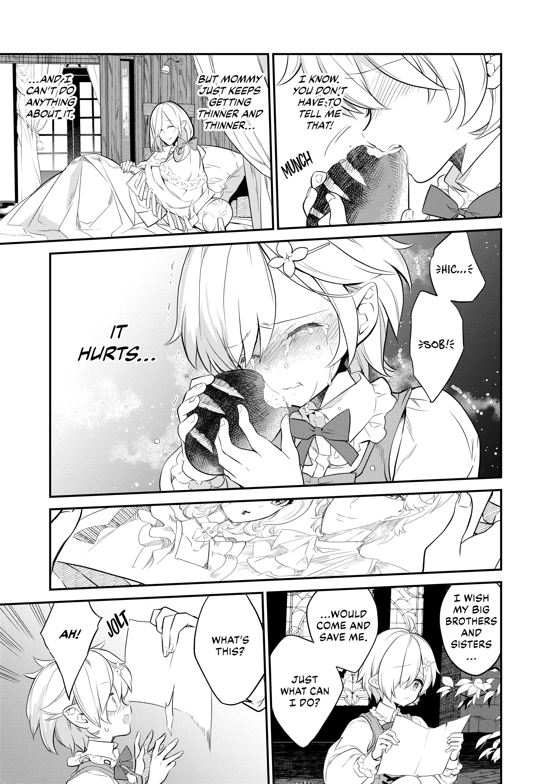 Kaketa Tsuki no Mercedes ~Kyuuketsuki no Kizoku ni Tensei Shitakedo Suterare Sounanode Dungeon wo Seihasuru~ @COMIC Chapter 4.5 - page 3