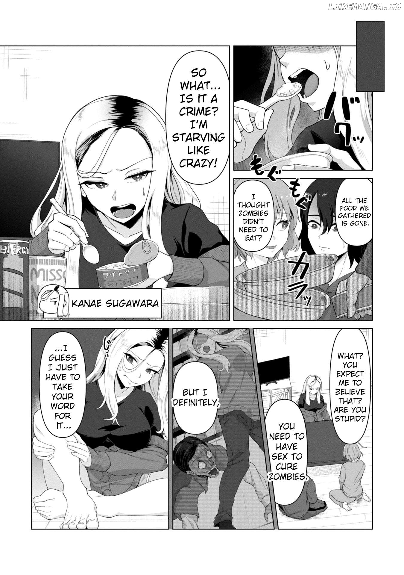 Ore no vaccine dake ga zonbi-ka shita sekai o sukueru Chapter 4 - page 4