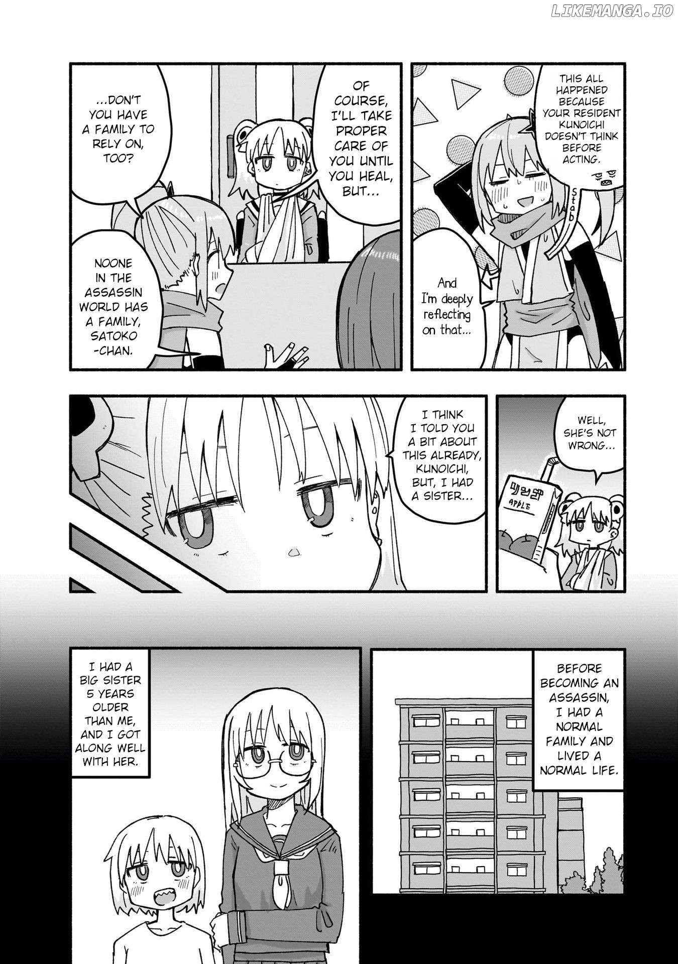 A Ninja and an Assassin Living Together Chapter 21 - page 4
