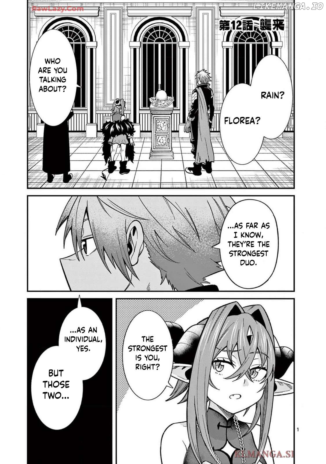 Power-Hara Genkai Yuusha, Maougun kara Koutaiguu de Scout sareru ~Yuusha Ranking 1-i na no ni Tedori ga Gomi sugite Seikatsu Dekimasen~ Chapter 12 - page 1