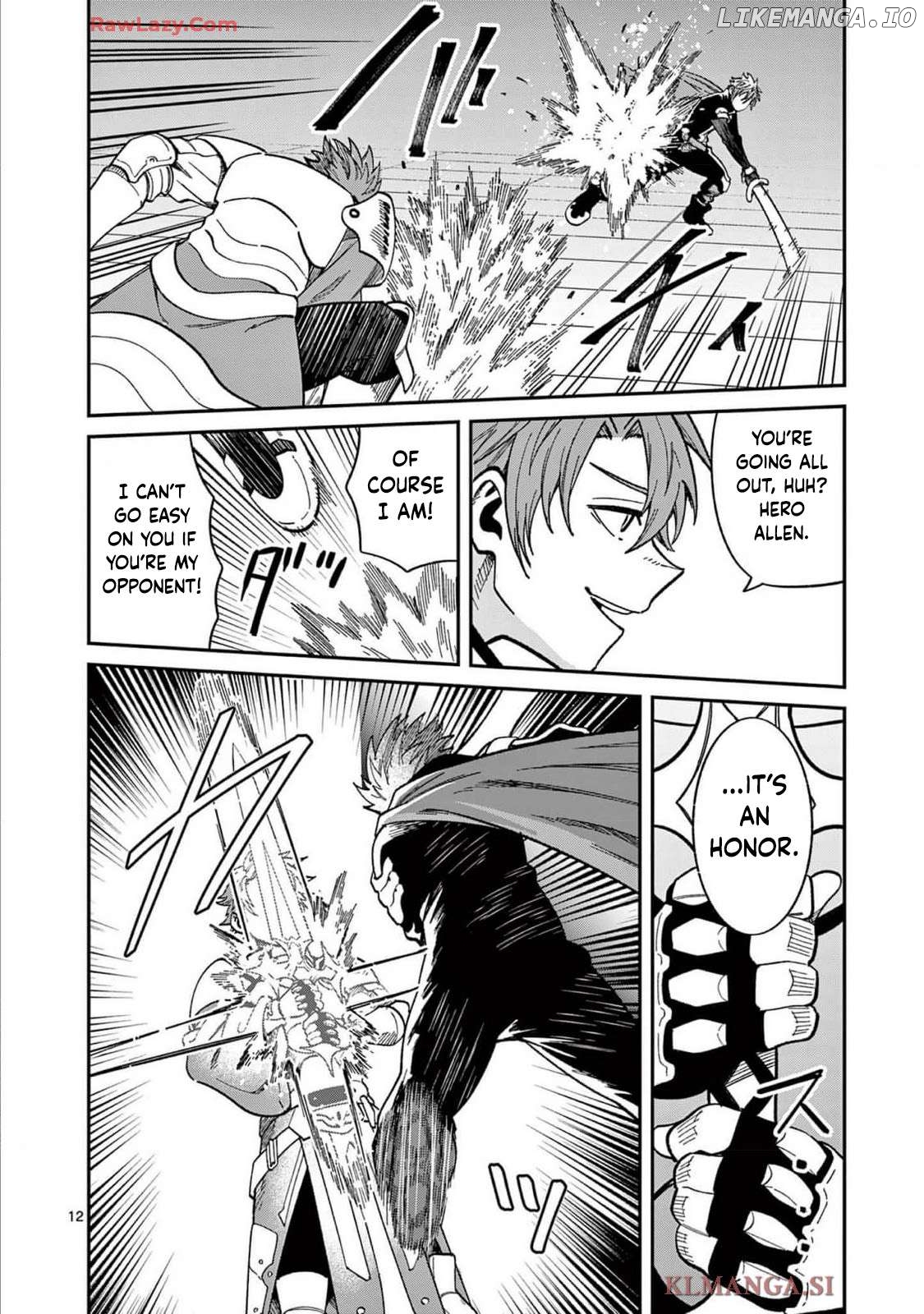 Power-Hara Genkai Yuusha, Maougun kara Koutaiguu de Scout sareru ~Yuusha Ranking 1-i na no ni Tedori ga Gomi sugite Seikatsu Dekimasen~ Chapter 12 - page 12