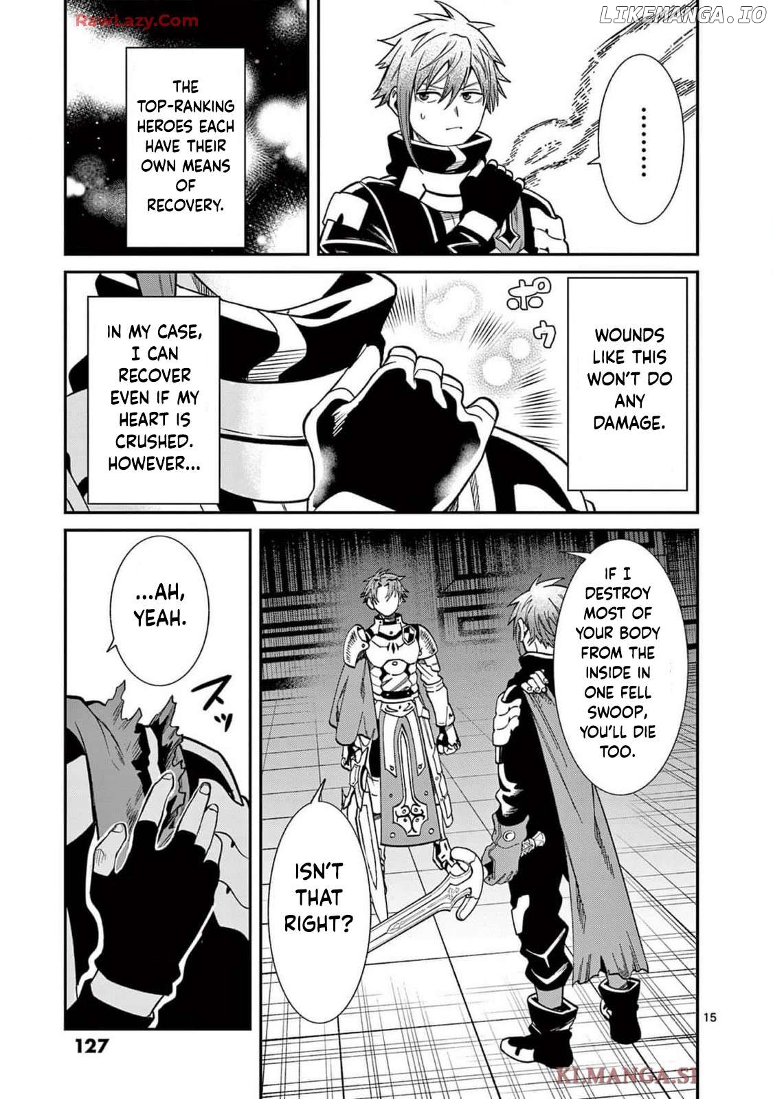 Power-Hara Genkai Yuusha, Maougun kara Koutaiguu de Scout sareru ~Yuusha Ranking 1-i na no ni Tedori ga Gomi sugite Seikatsu Dekimasen~ Chapter 12 - page 15
