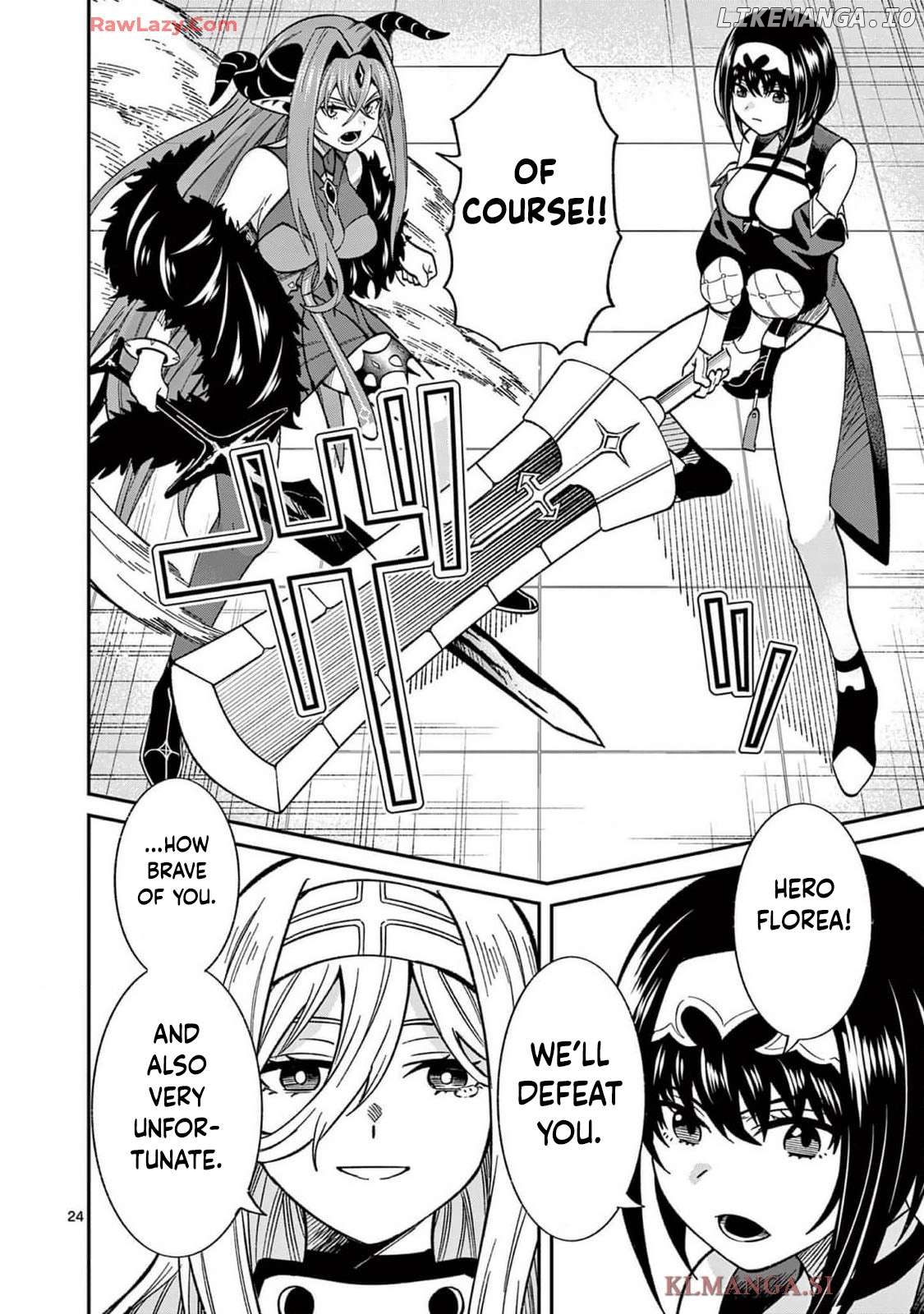 Power-Hara Genkai Yuusha, Maougun kara Koutaiguu de Scout sareru ~Yuusha Ranking 1-i na no ni Tedori ga Gomi sugite Seikatsu Dekimasen~ Chapter 12 - page 24