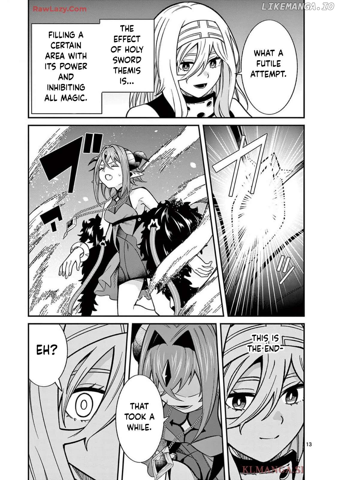 Power-Hara Genkai Yuusha, Maougun kara Koutaiguu de Scout sareru ~Yuusha Ranking 1-i na no ni Tedori ga Gomi sugite Seikatsu Dekimasen~ Chapter 13 - page 13
